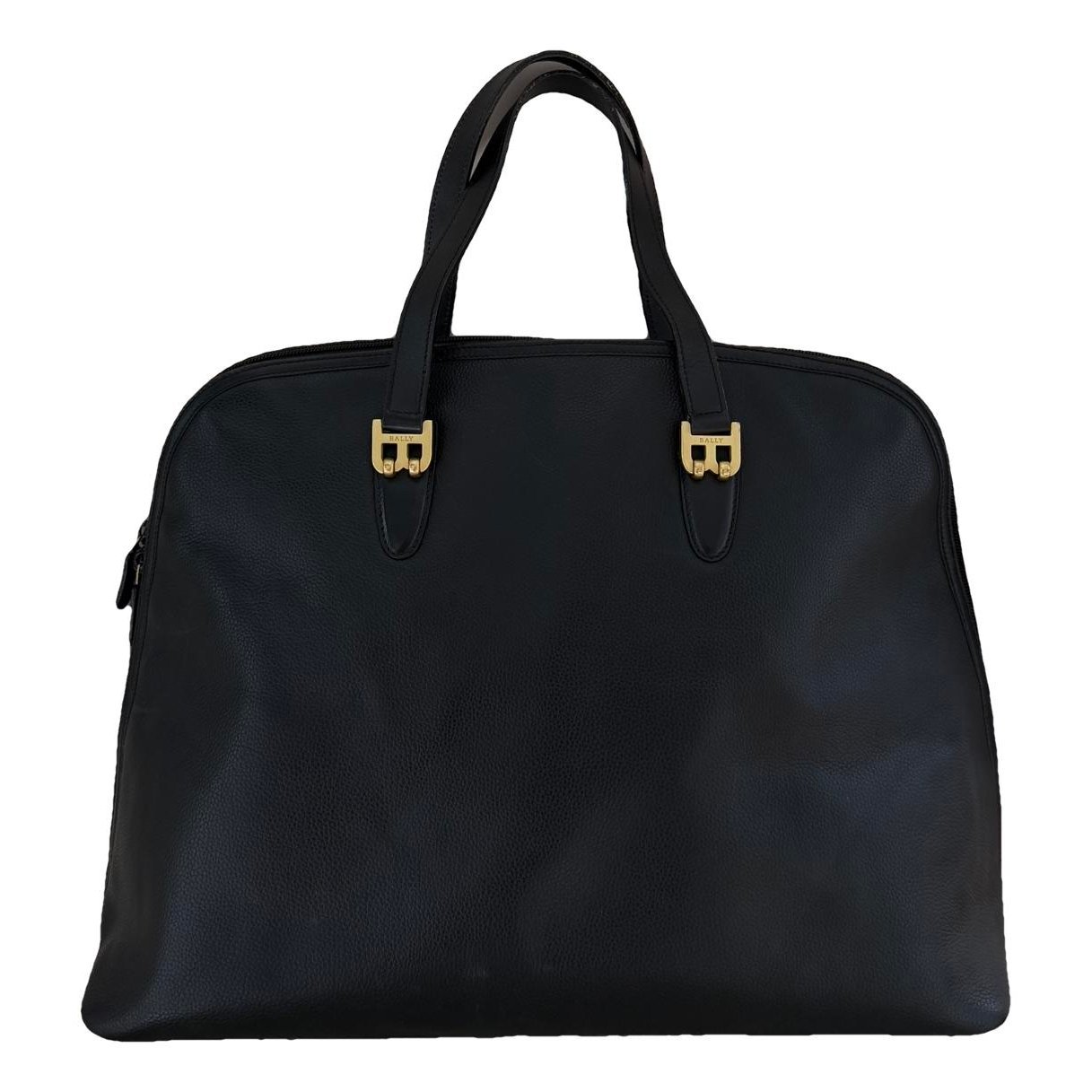 Leather bowling bag