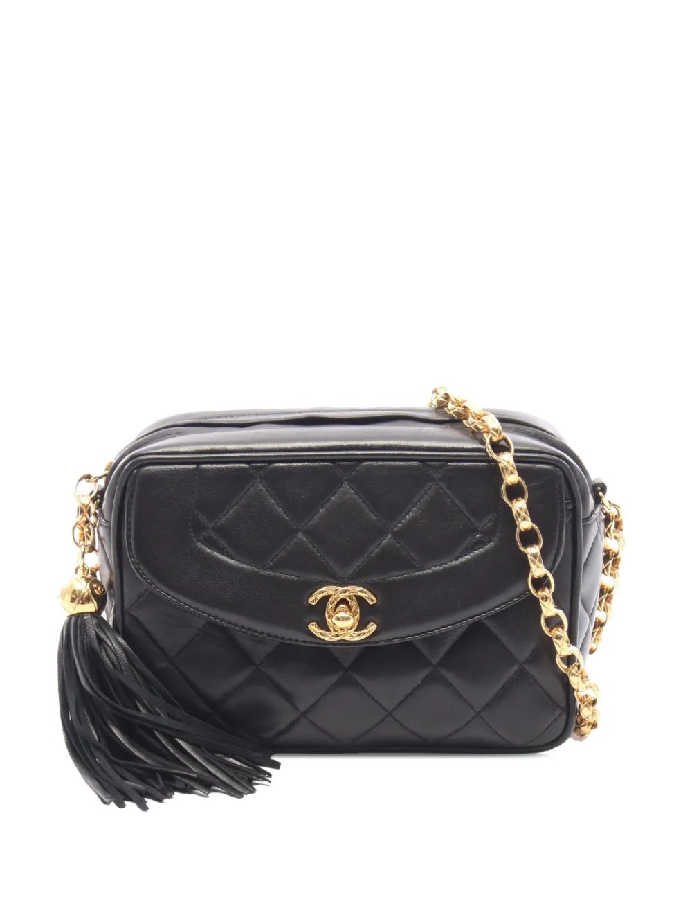 1994-1996 Mini Quilted Lambskin Diana Tassel Camera Bag crossbody bag