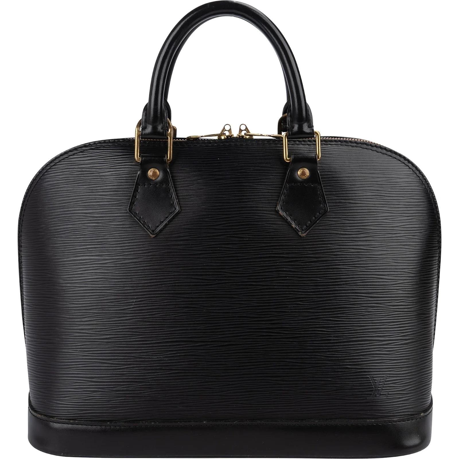 Alma leather handbag