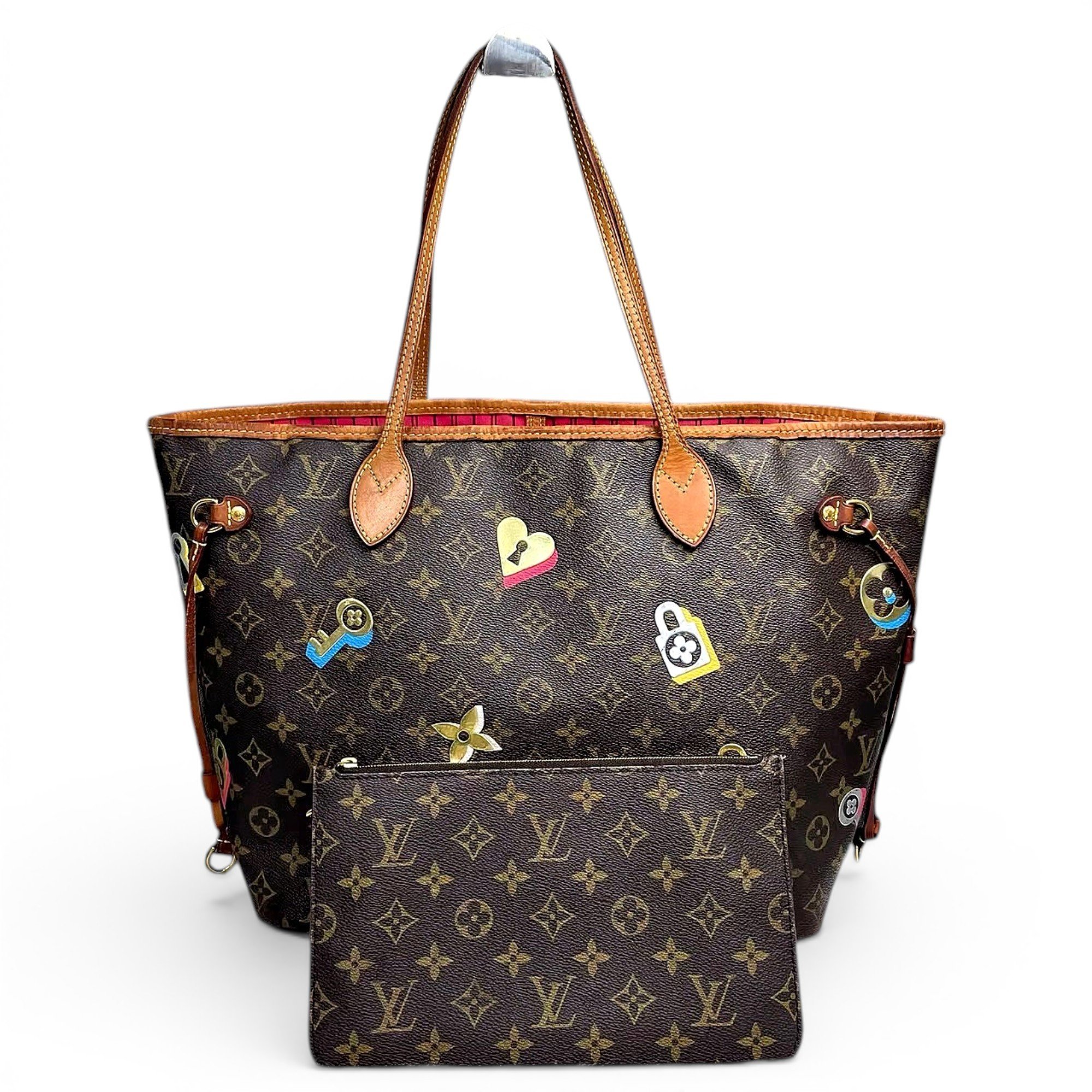Neverfull leather tote