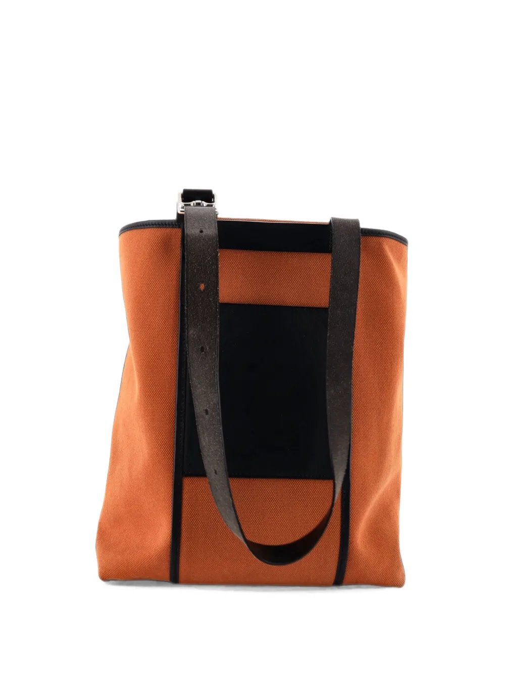 Etriviere Pocket Toile and Leather 27 tote bag
