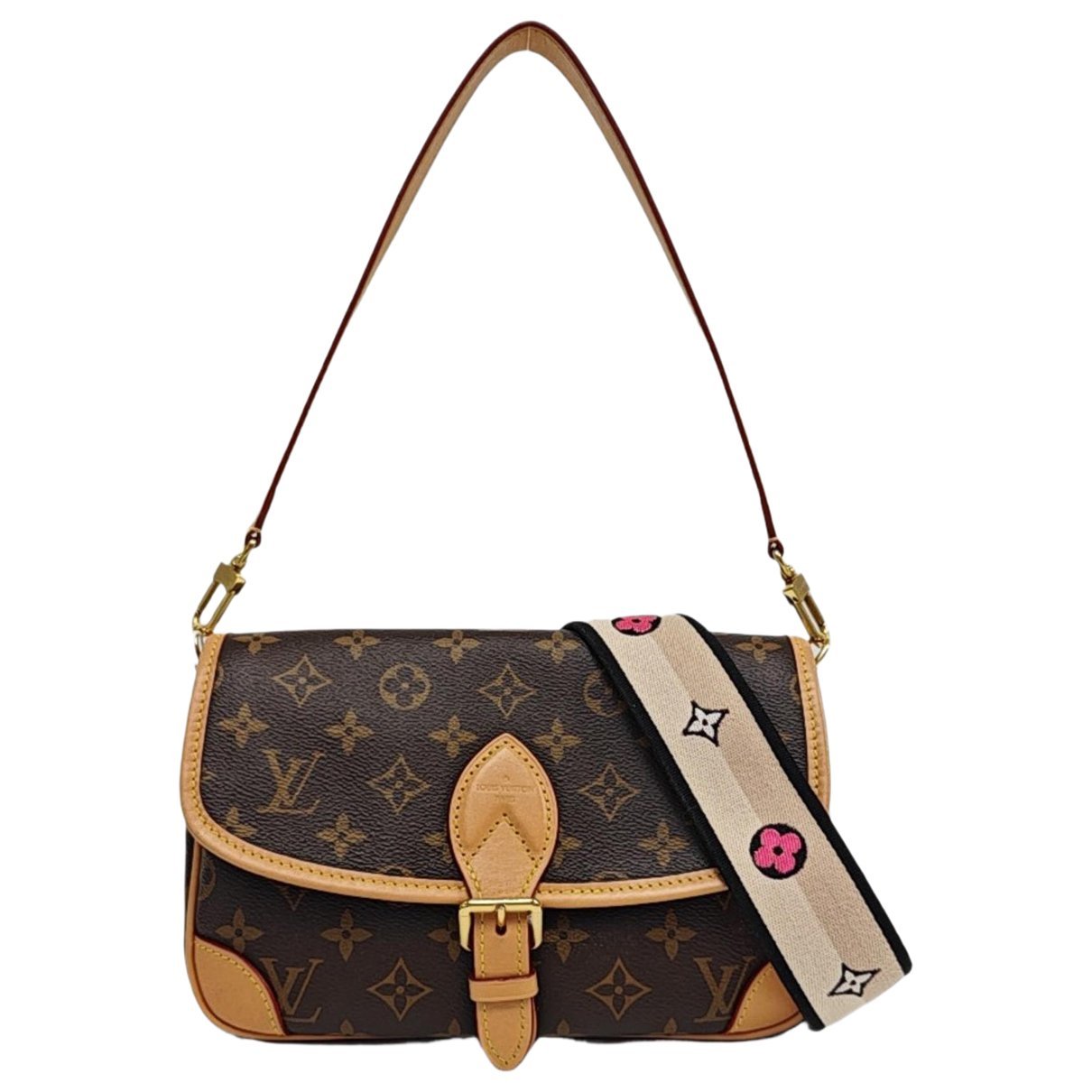Diane leather crossbody bag