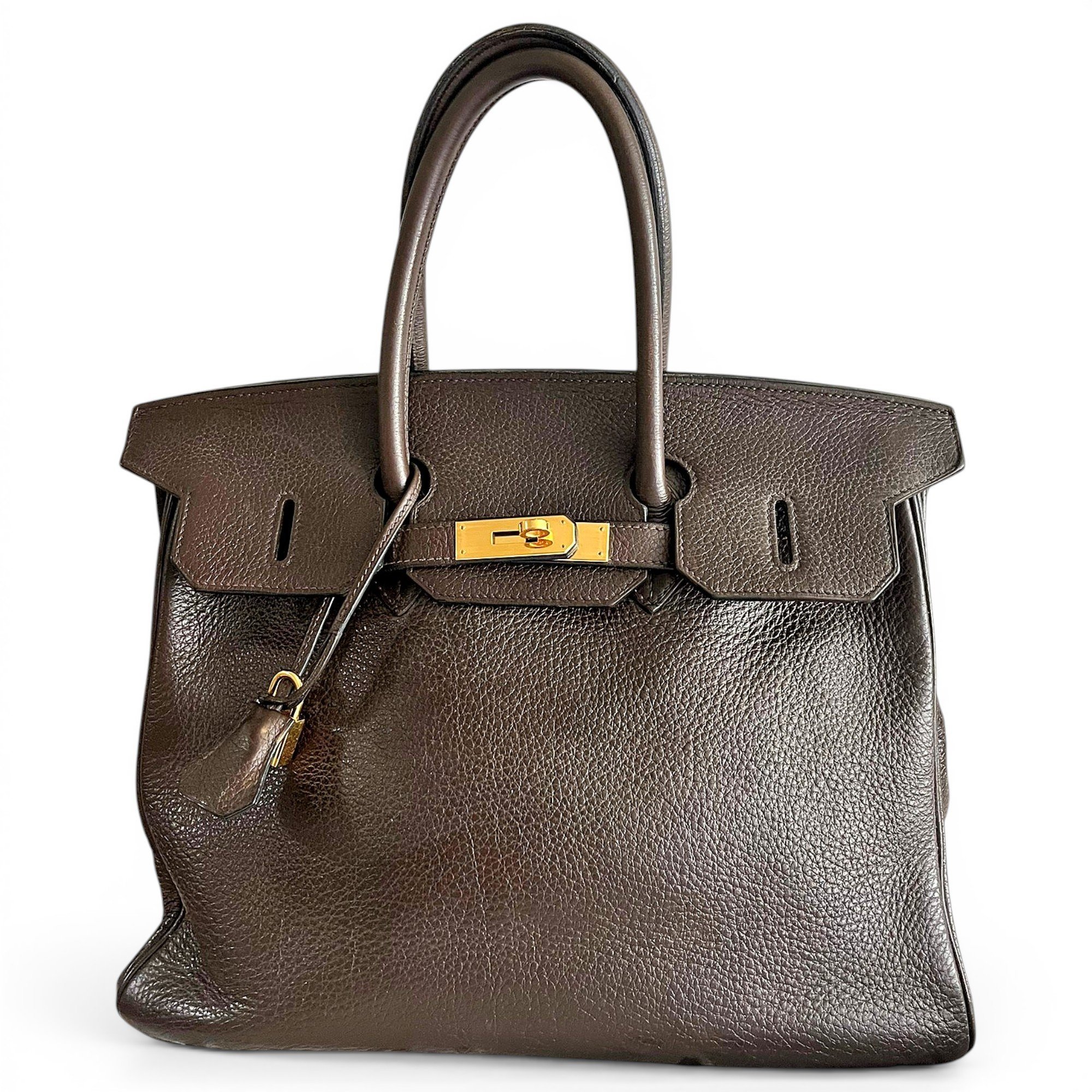 Hermes Birkin 35 Handbag Togo Leather