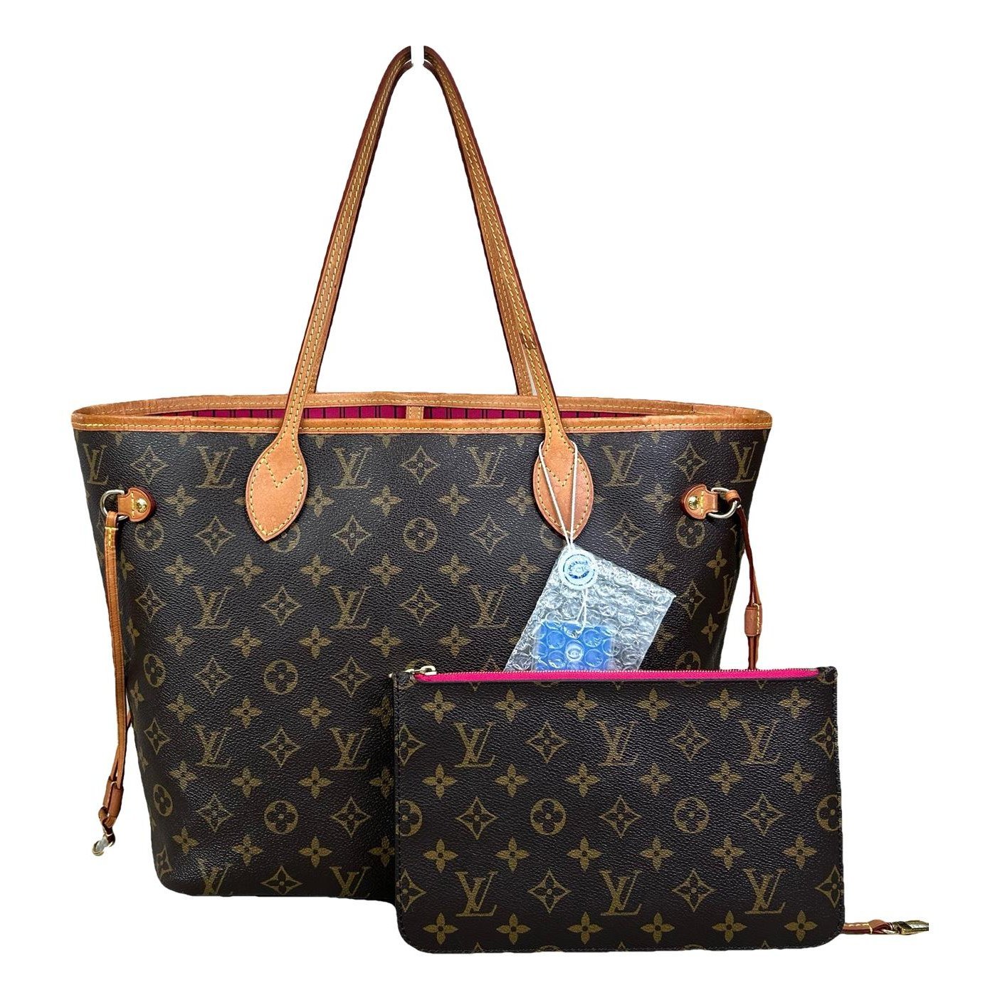 Neverfull leather handbag