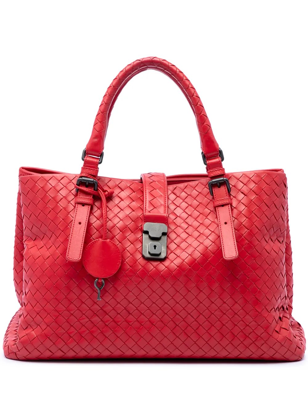 2012-2026 Medium Nappa Intrecciato Roma tote bag