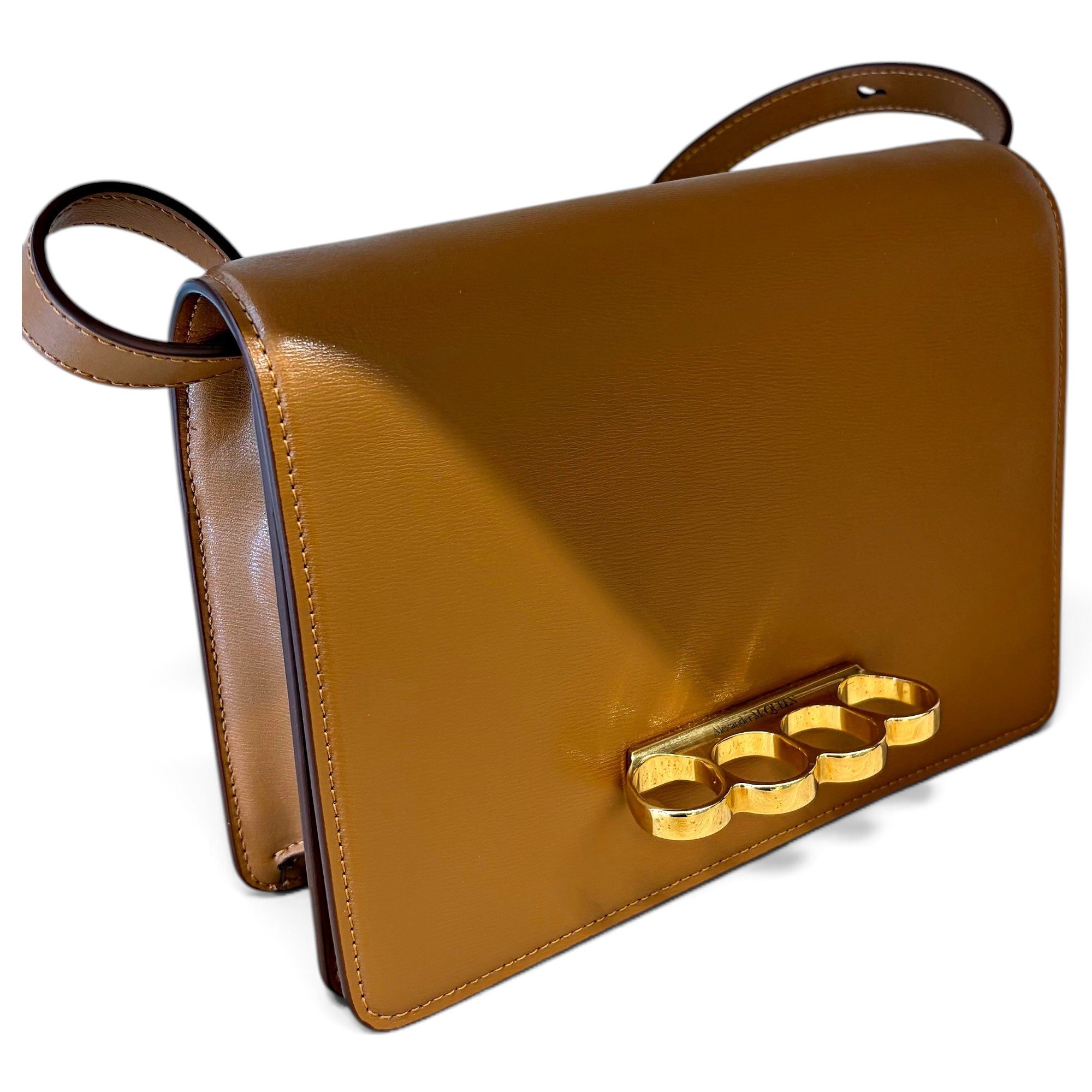 Leather crossbody bag
