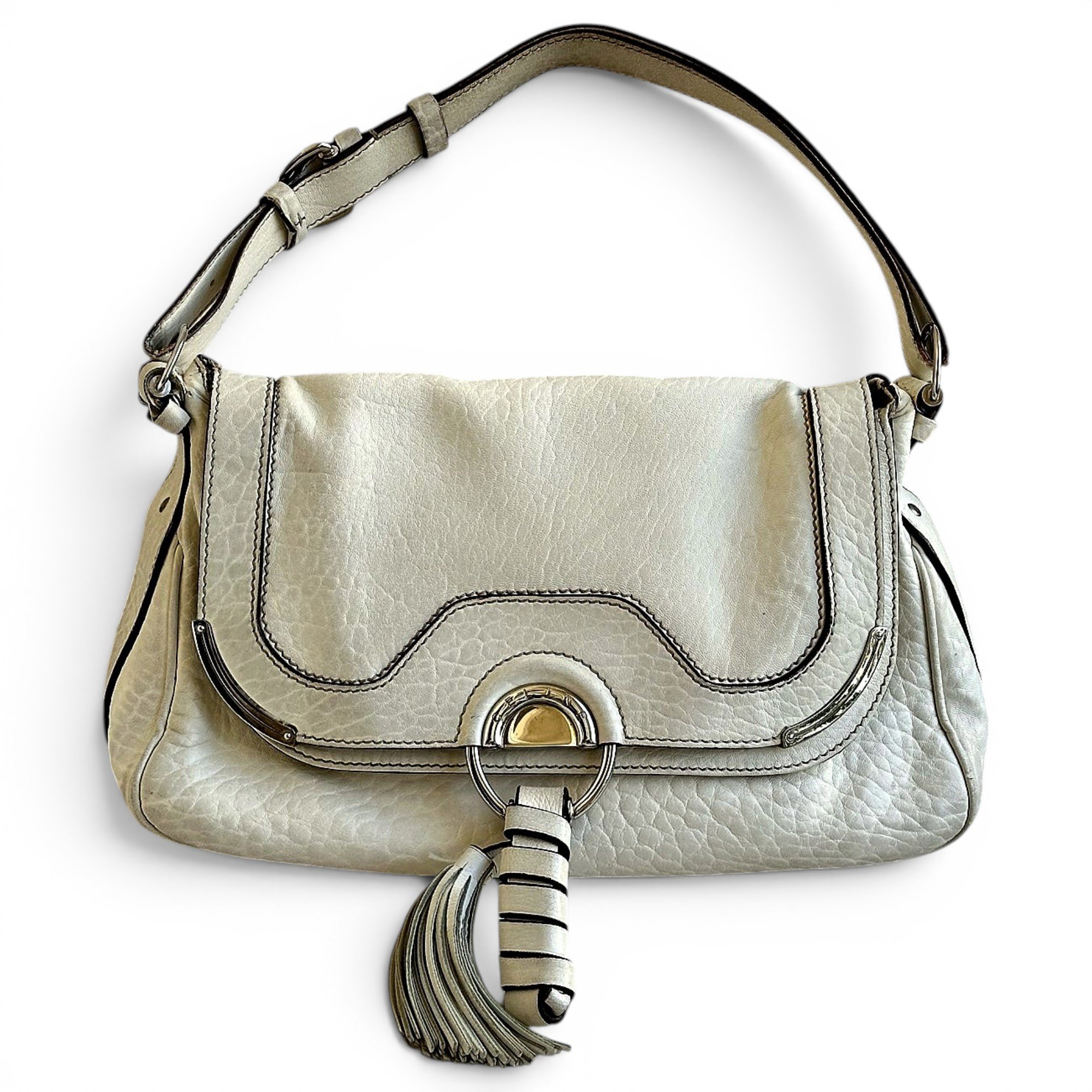 Leather handbag