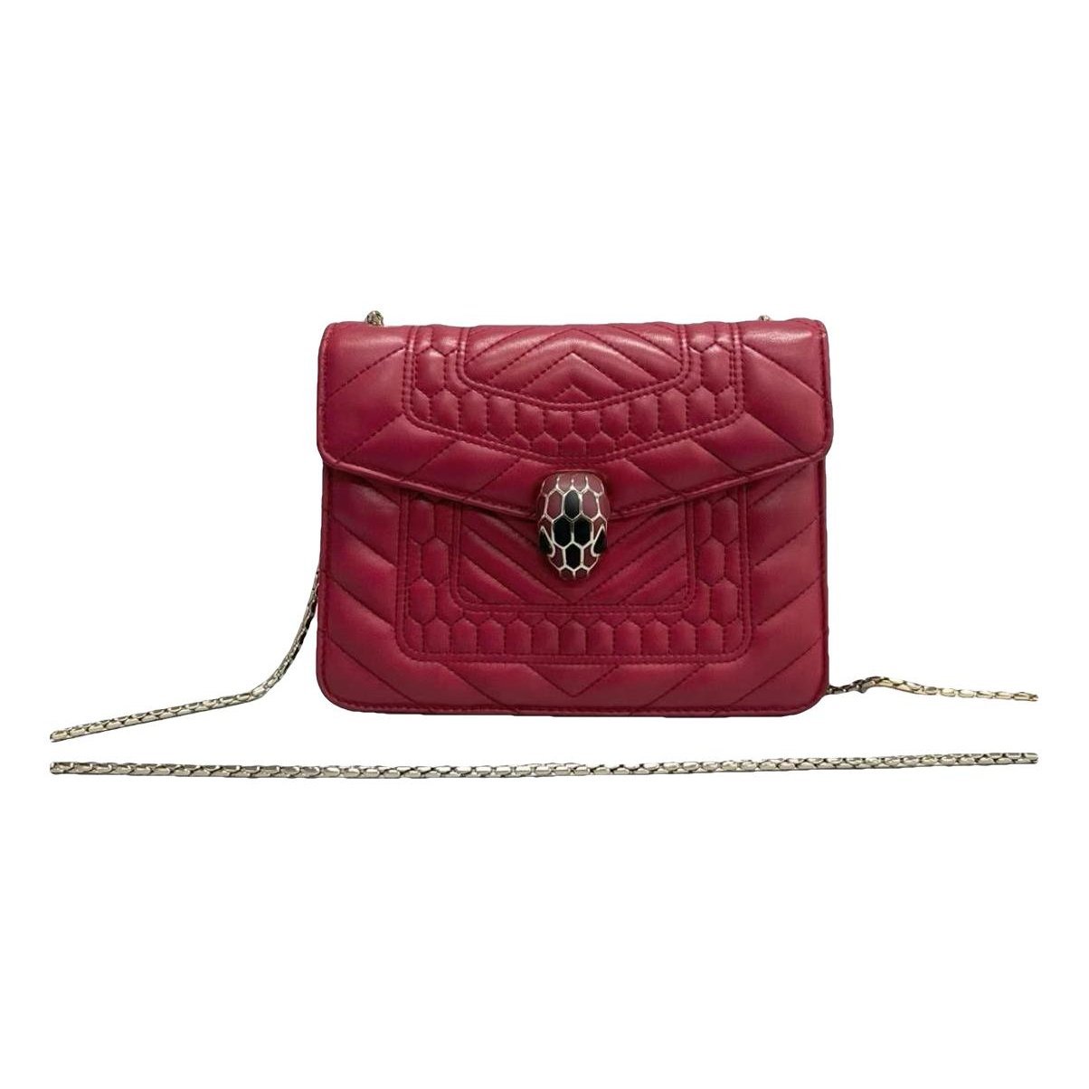 Serpenti leather crossbody bag