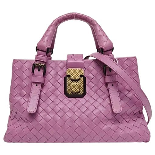 Bottega Veneta Roma leather handbag