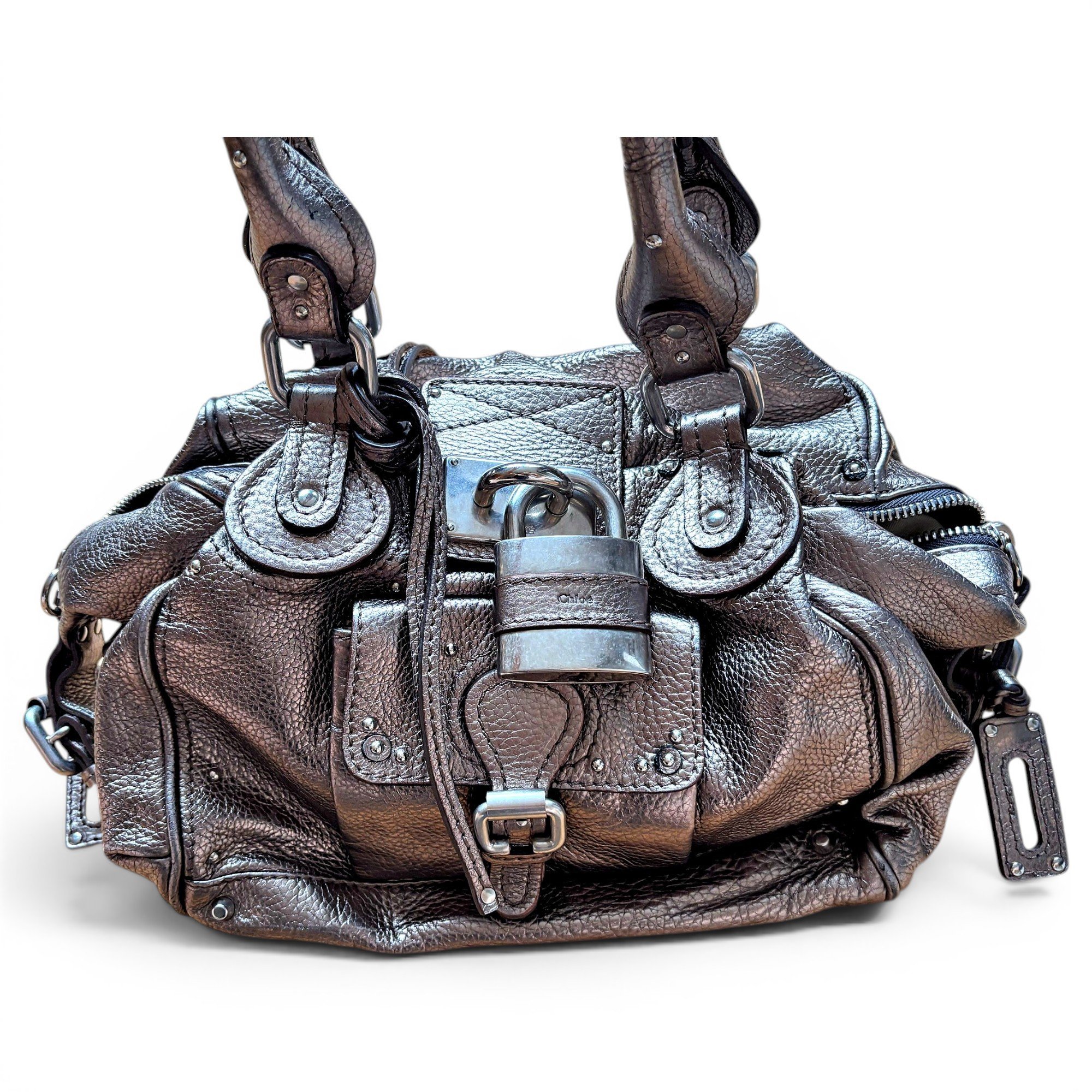 Paddington leather handbag