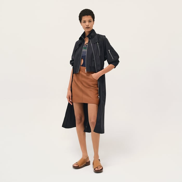 Bleu Noir Twinset Coat