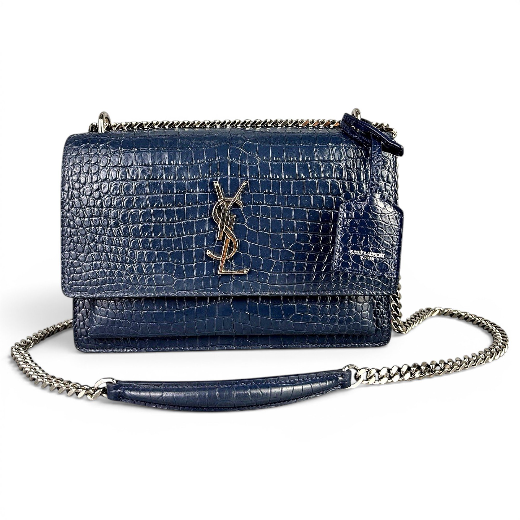 Sunset leather handbag