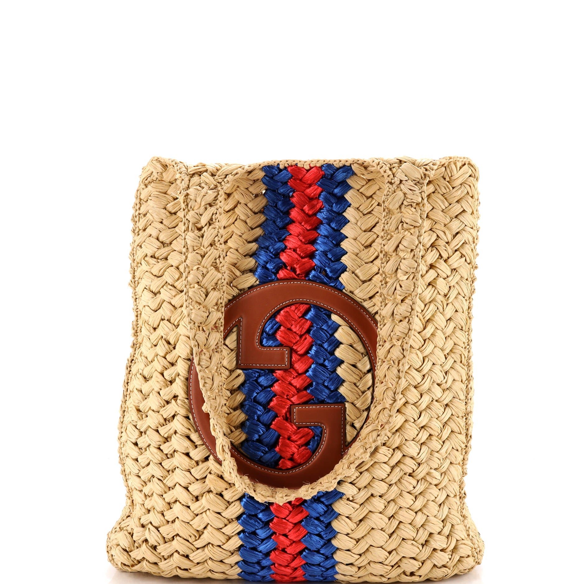 Blondie NM Open Tote Raffia Small