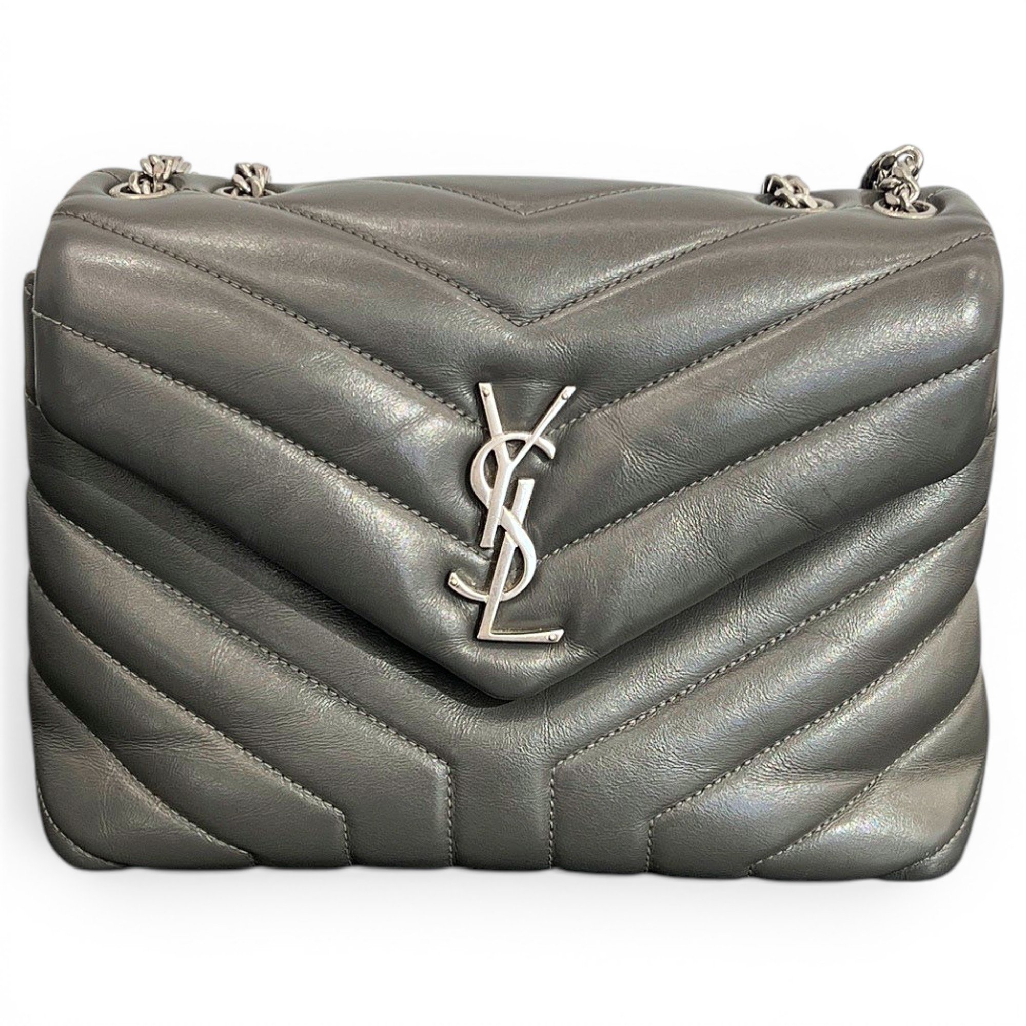 Loulou leather handbag