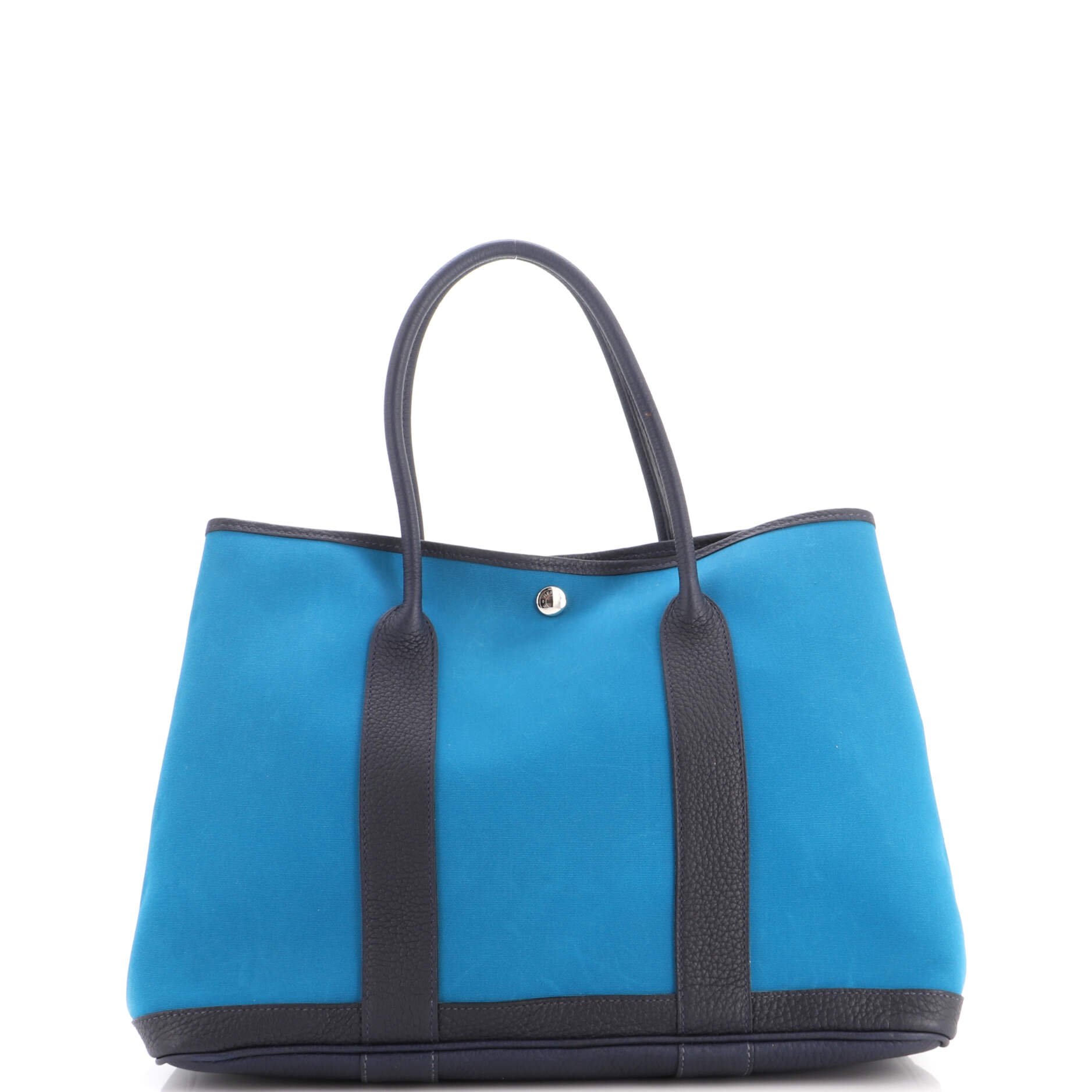 Garden Party Tote Toile and Leather 36