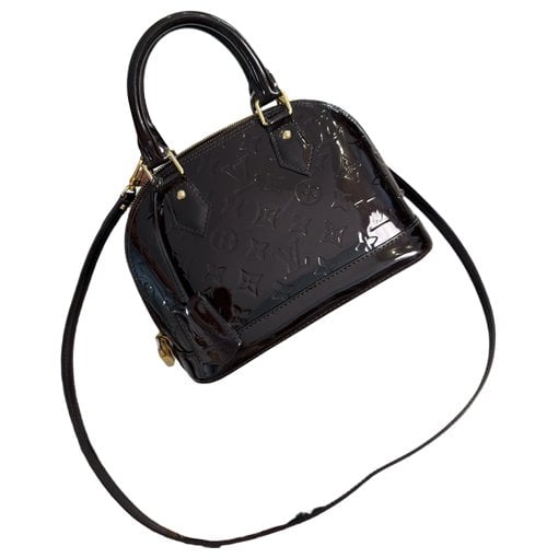 Alma BB patent leather handbag