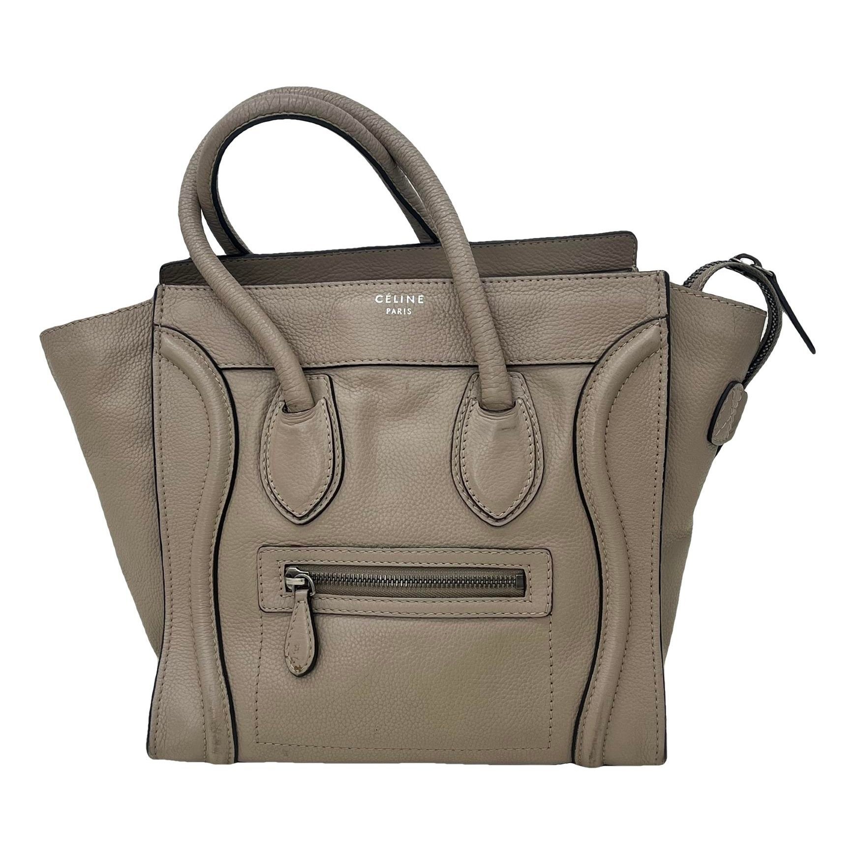 Luggage leather handbag