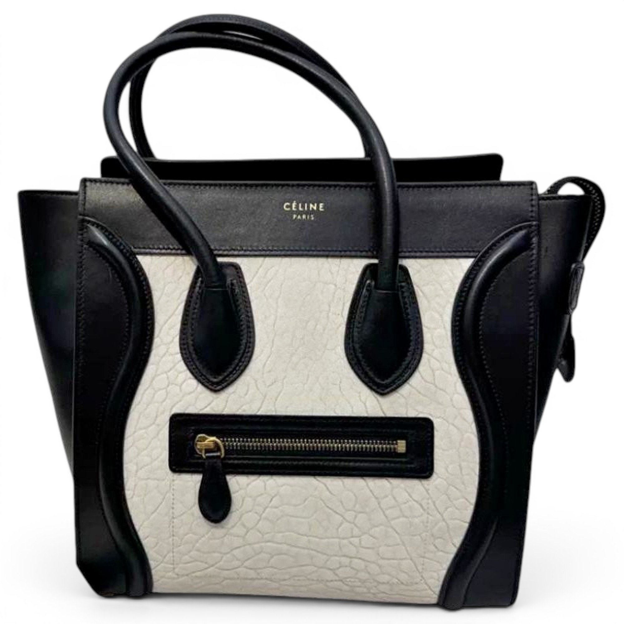 Luggage leather handbag