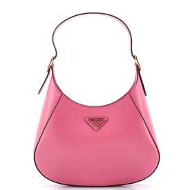 Prada Cleo Shoulder Bag Box Calf Medium