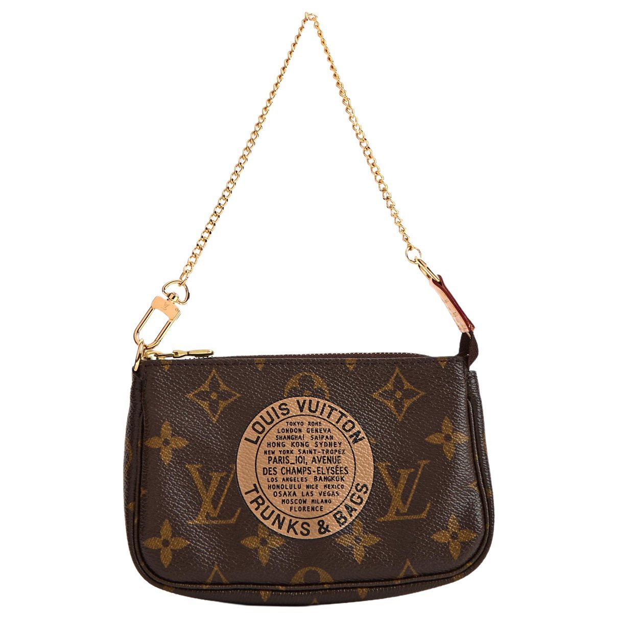 Louis Vuitton Pochette Accessoire cloth handbag