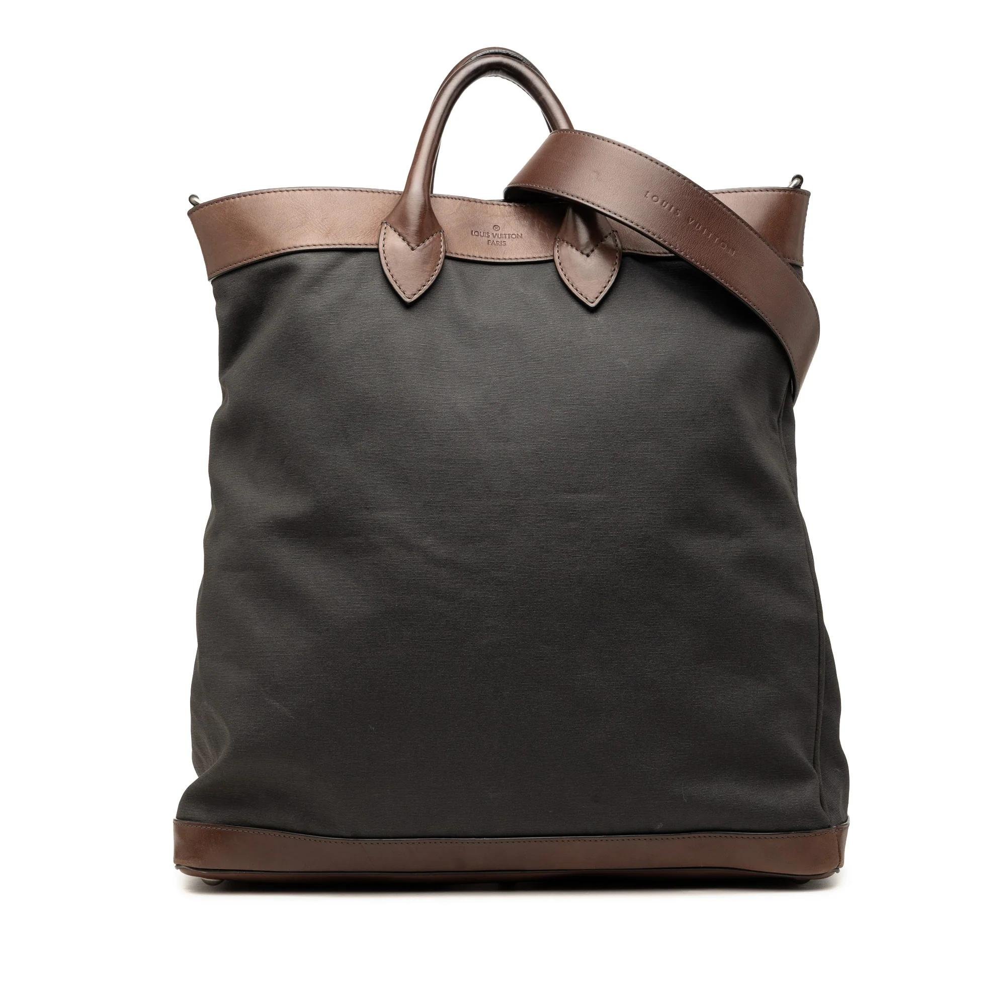 Leather tote