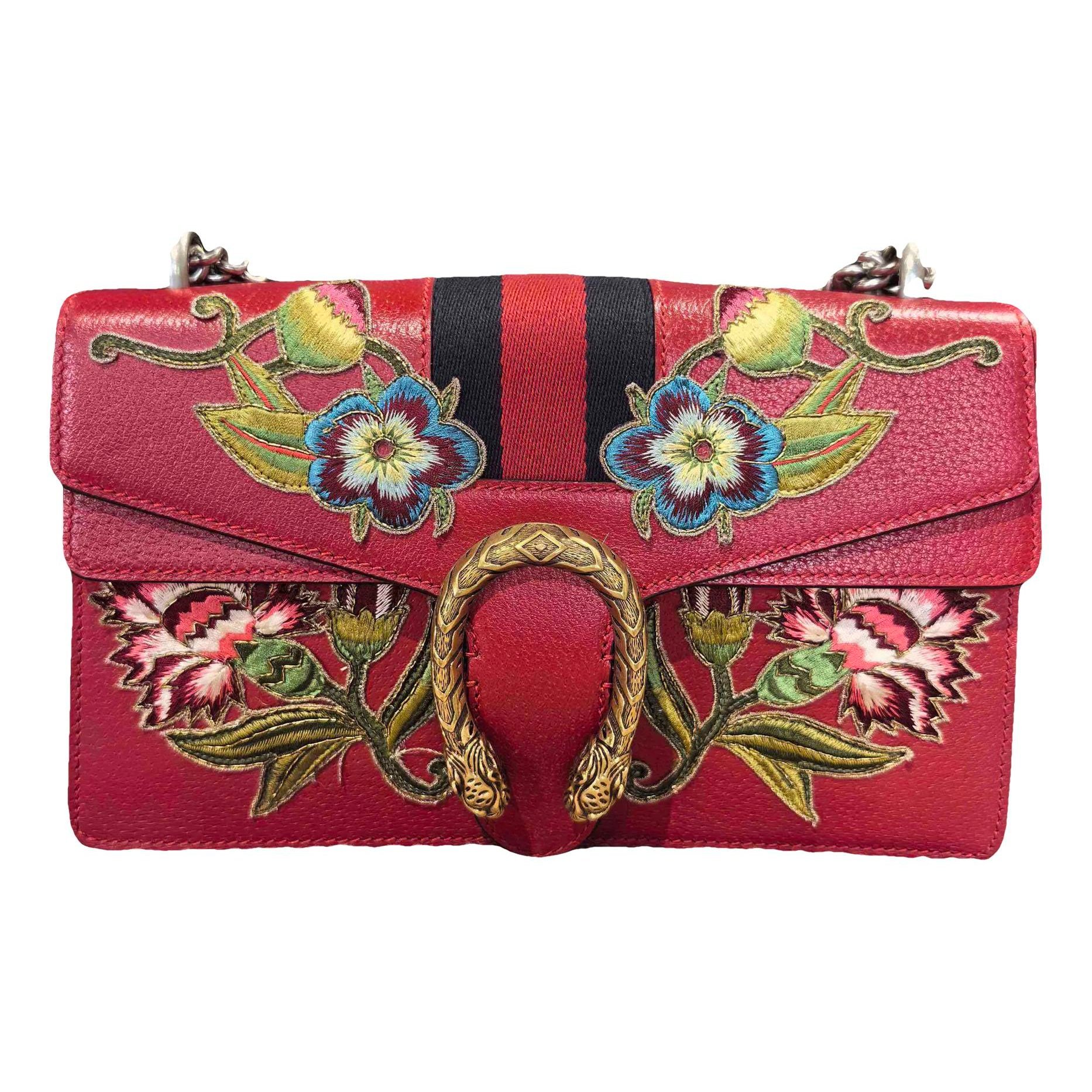 Dionysus Chain Wallet leather handbag
