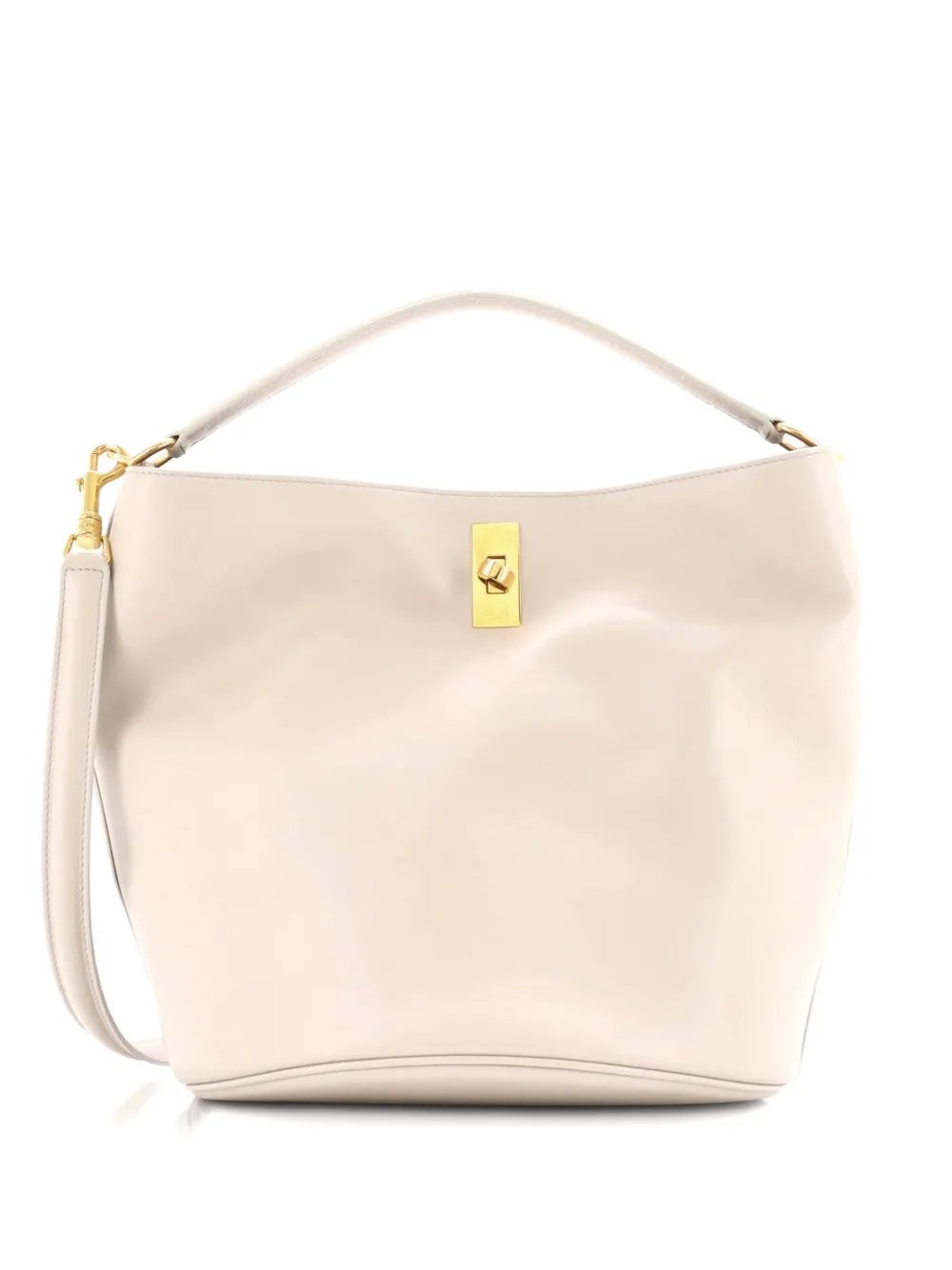 16 Bag Leather bucket bag
