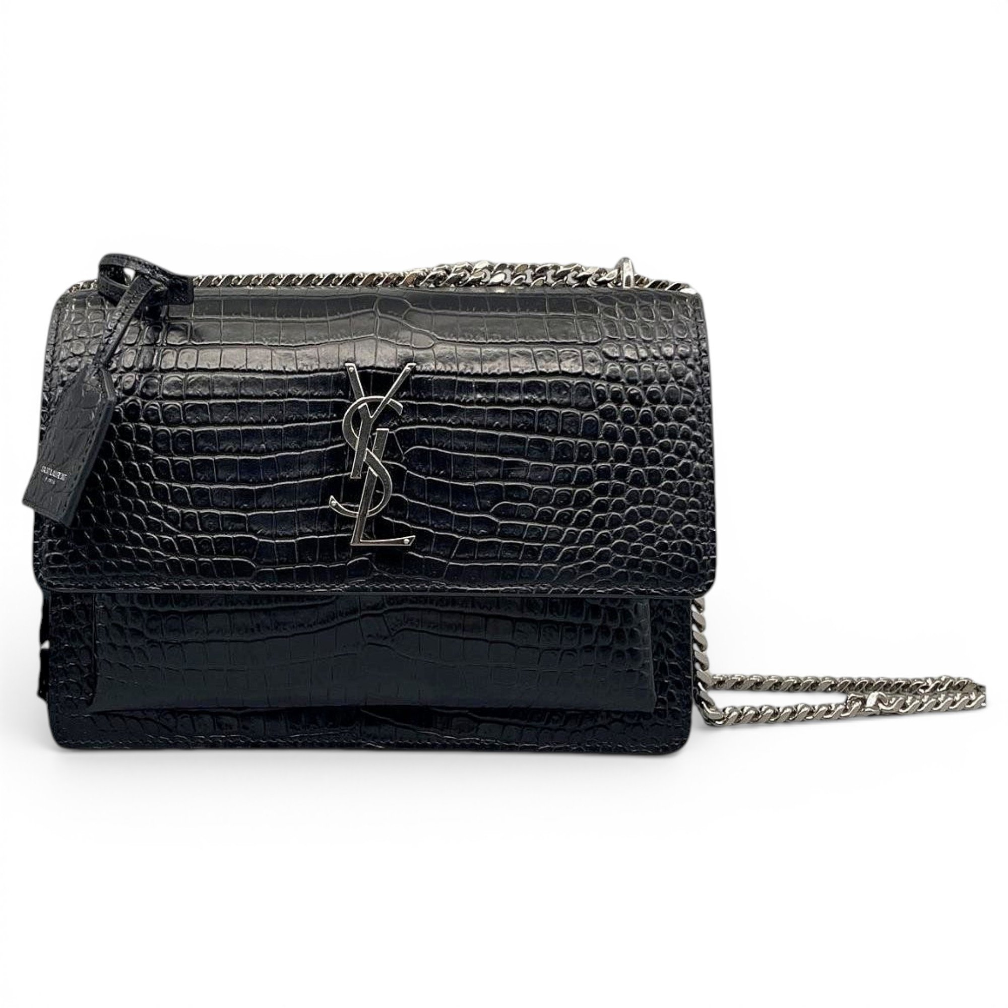 Sunset leather handbag