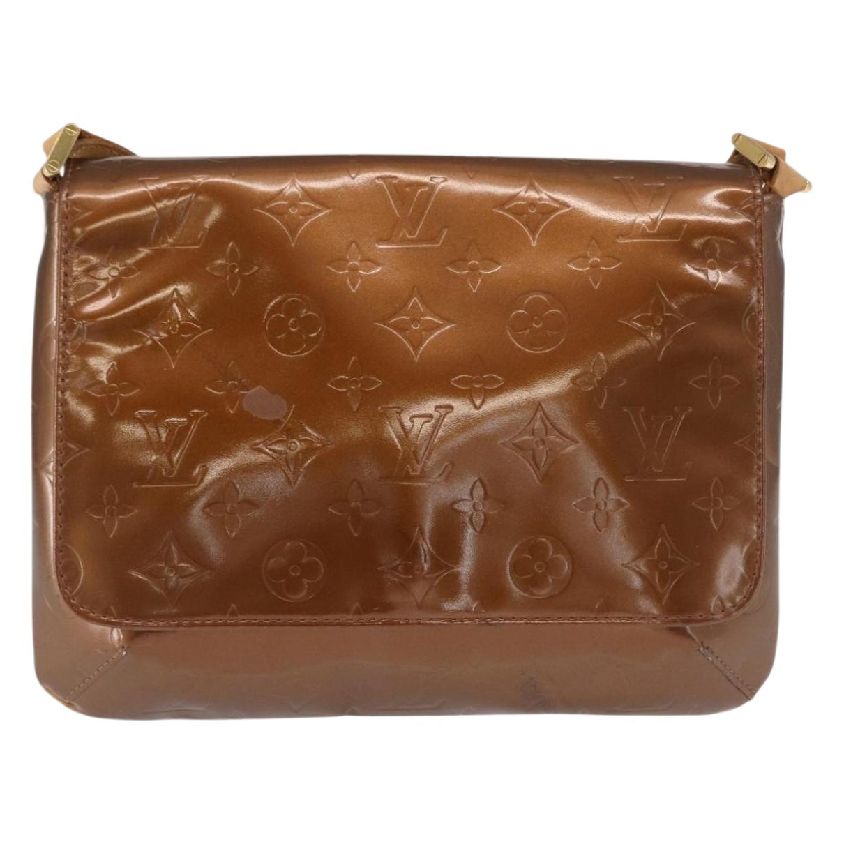 Thompson patent leather handbag