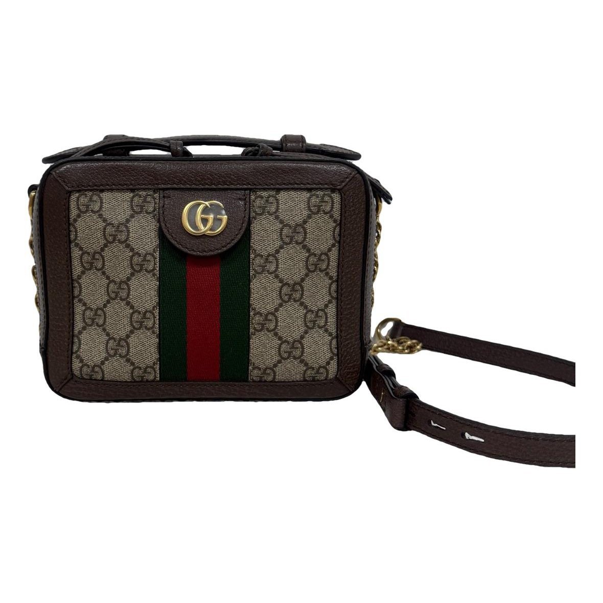 Ophidia Zip Around Camera vinyl crossbody bag