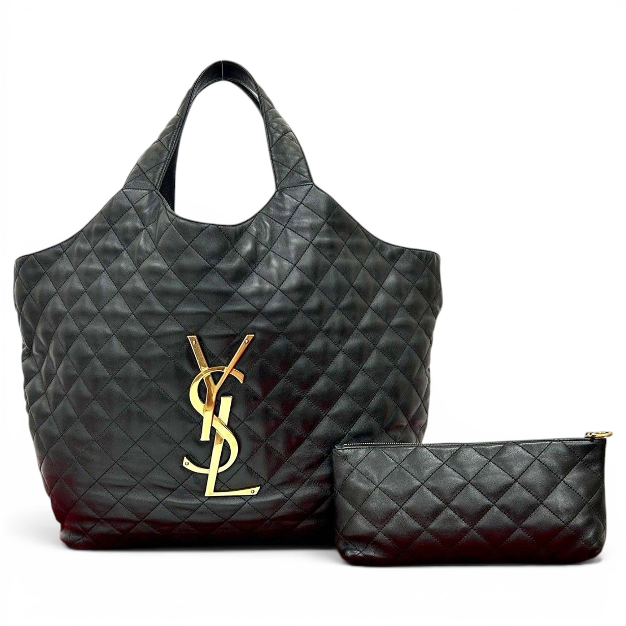 Icare leather tote