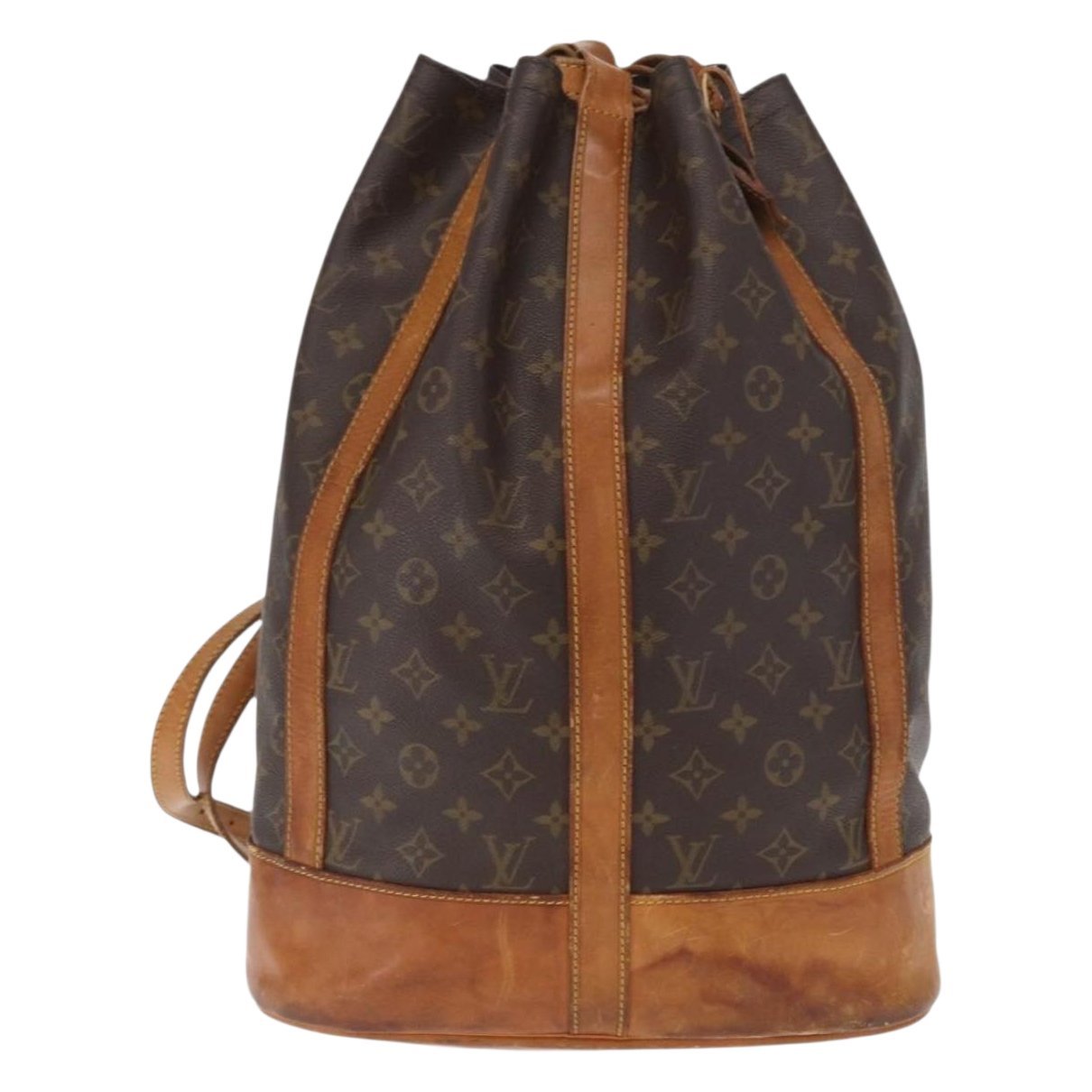 Randonnée leather handbag