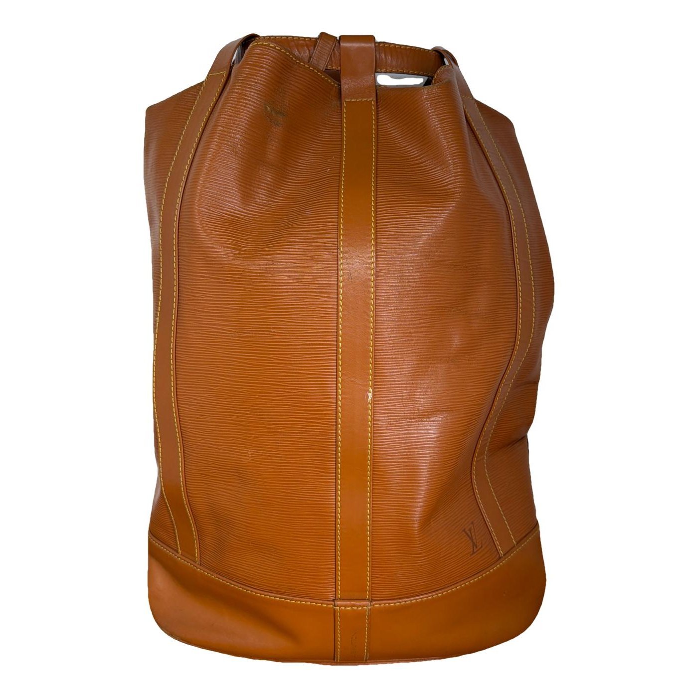 Randonnée leather backpack