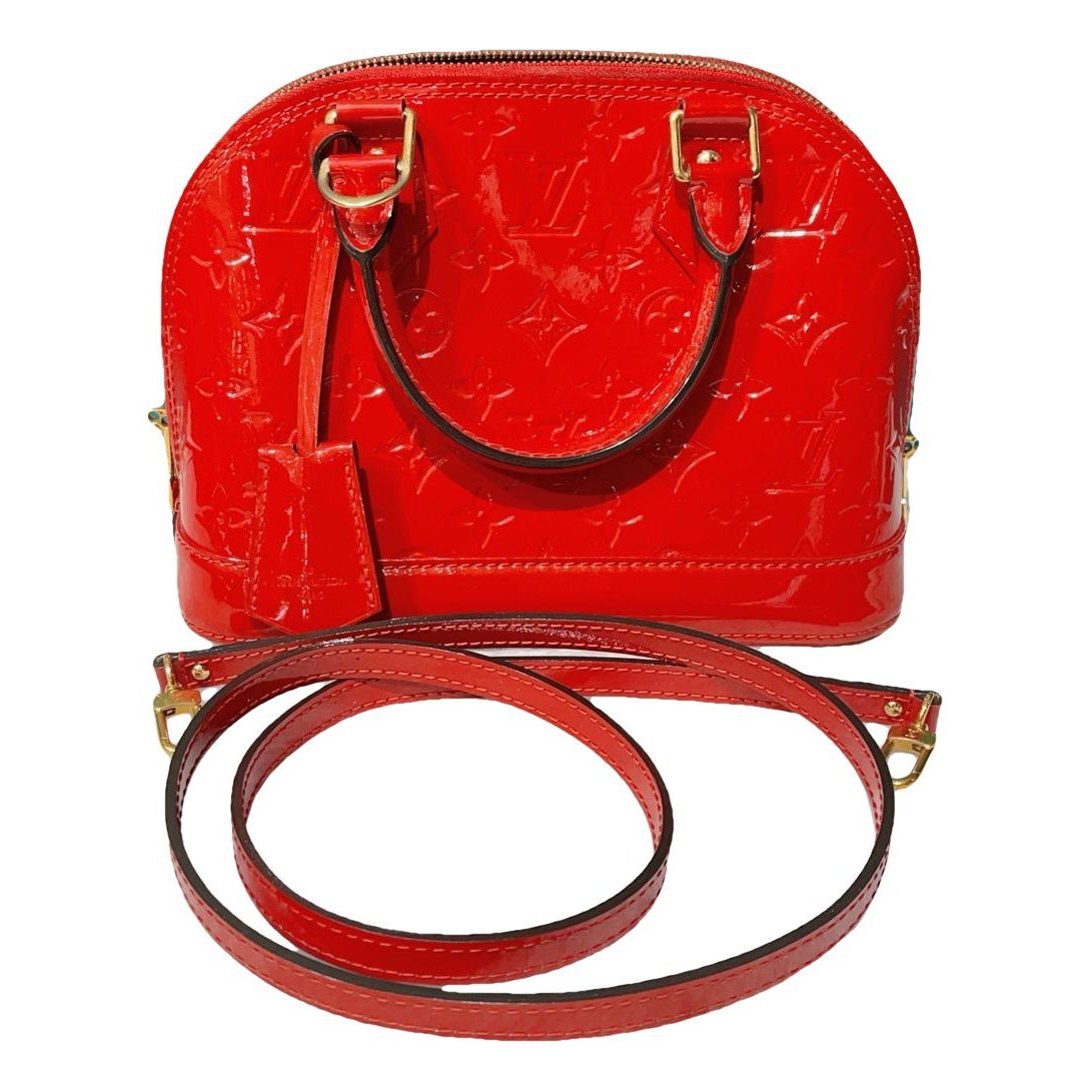 Alma BB patent leather handbag