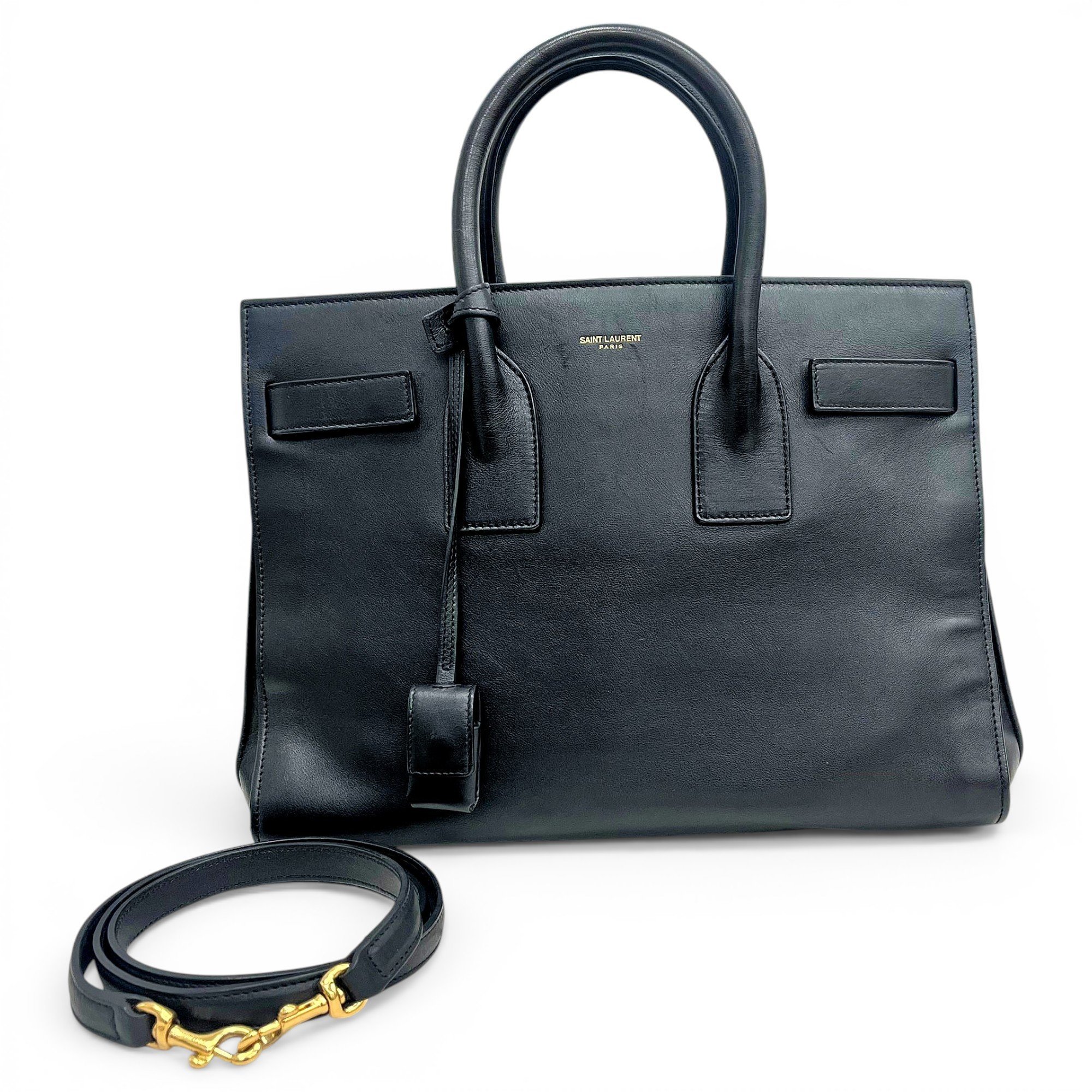 Sac de Jour leather handbag