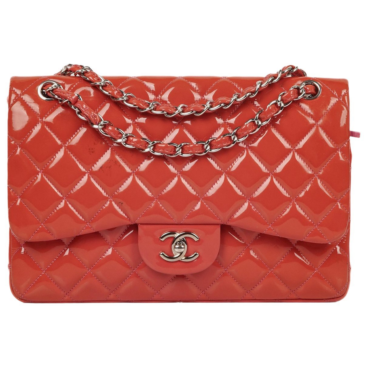Timeless/Classique patent leather handbag