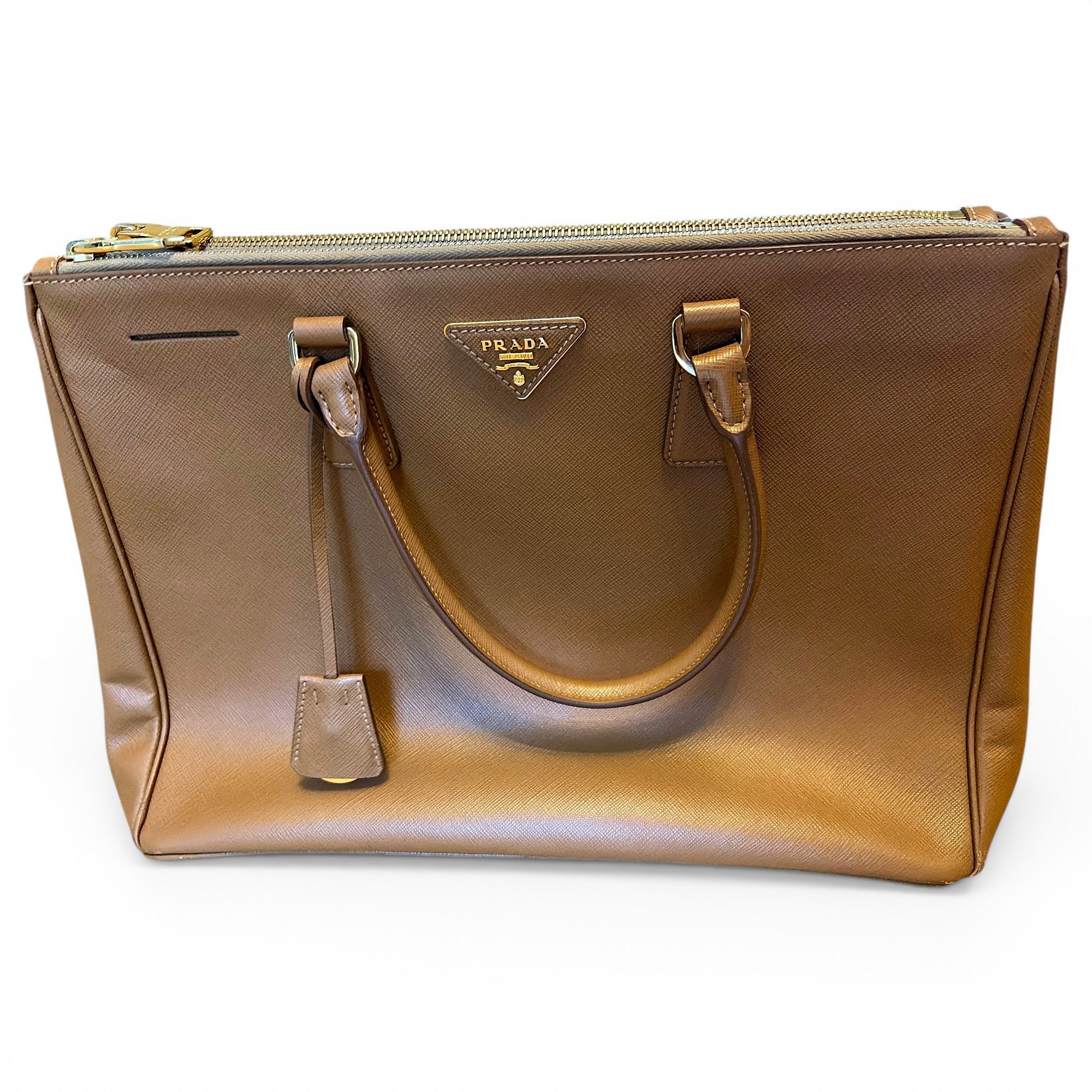 Galleria leather handbag