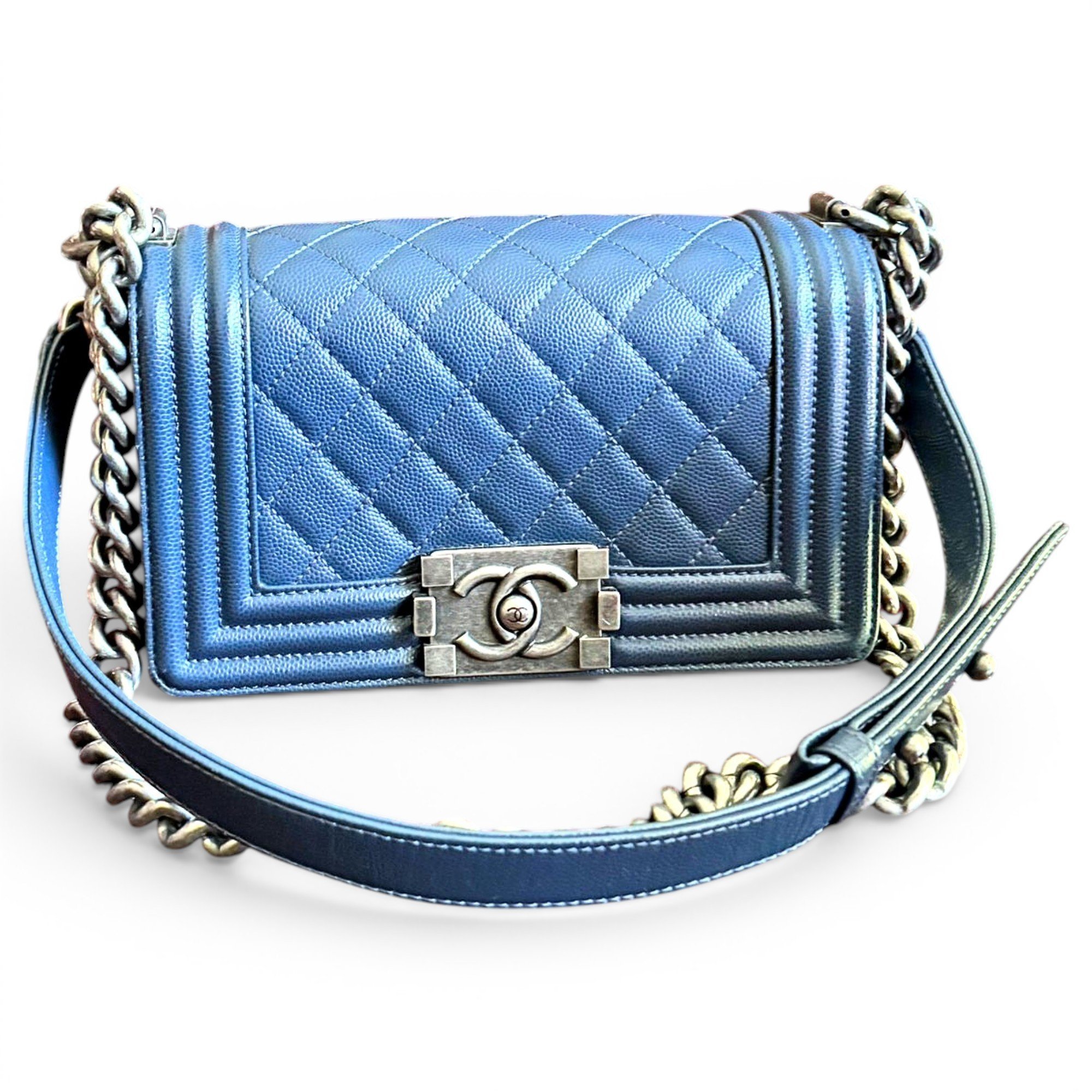 Chanel Boy leather crossbody bag