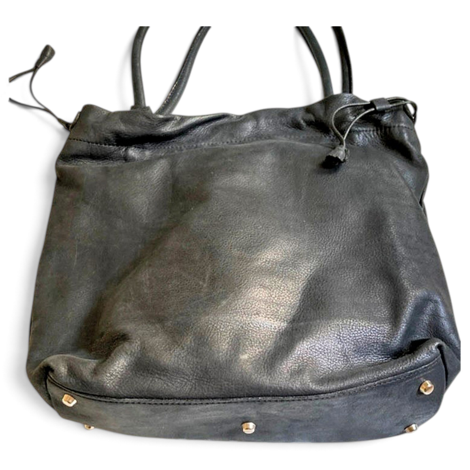 Leather handbag