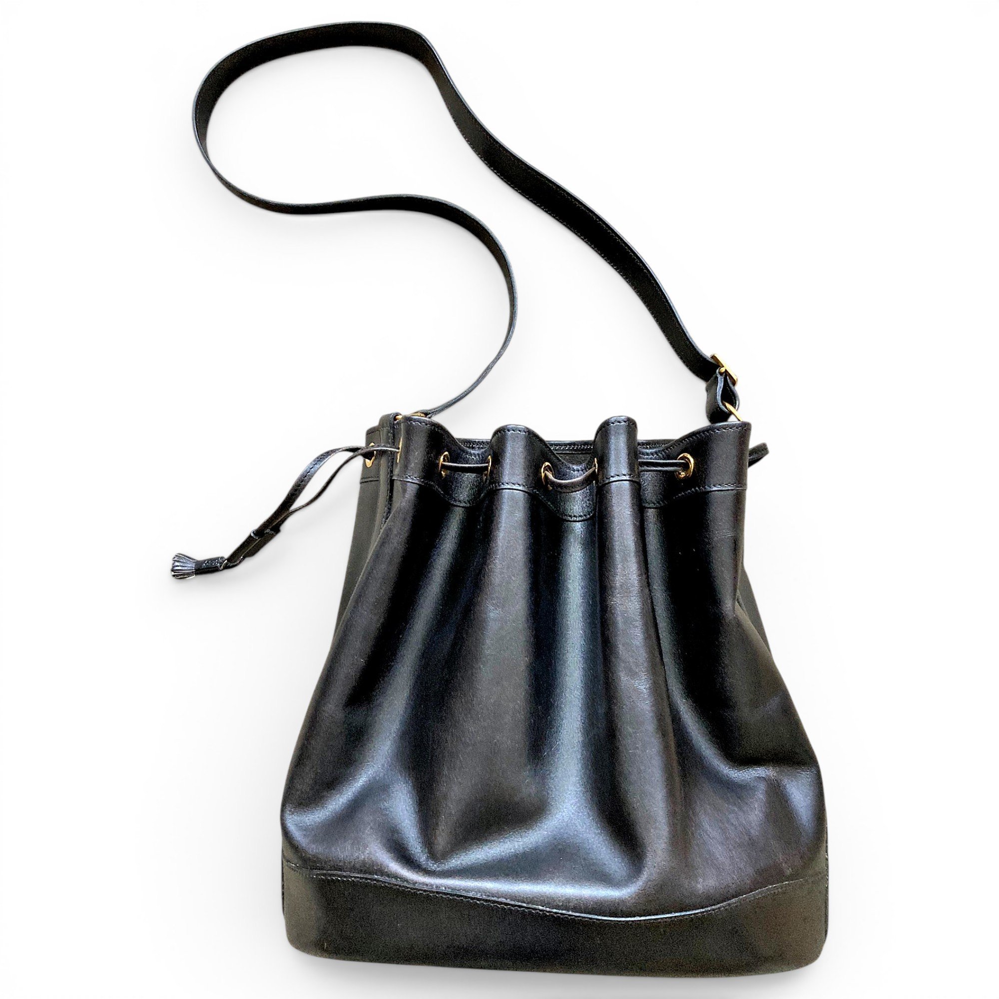 Market leather handbag