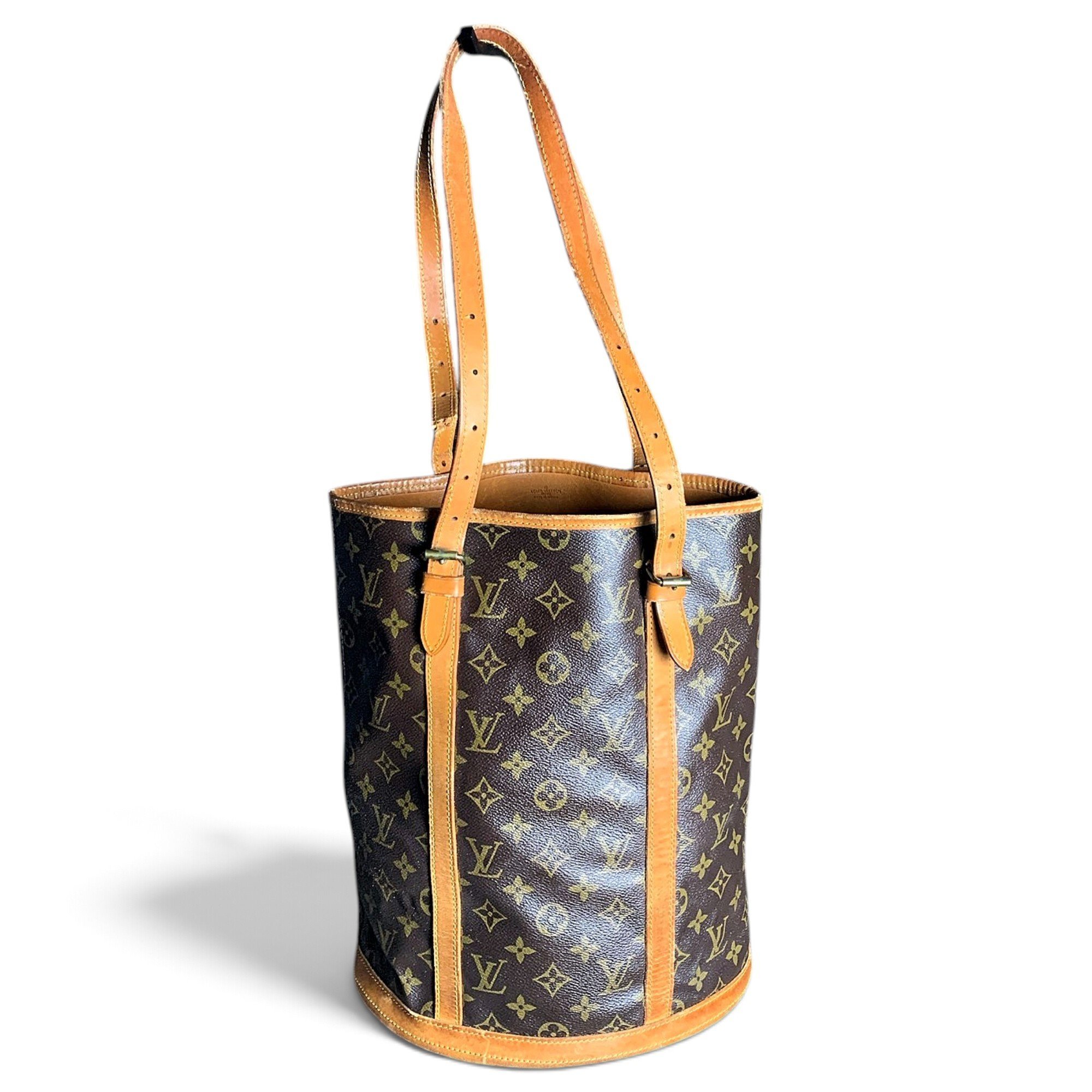 Patent leather handbag