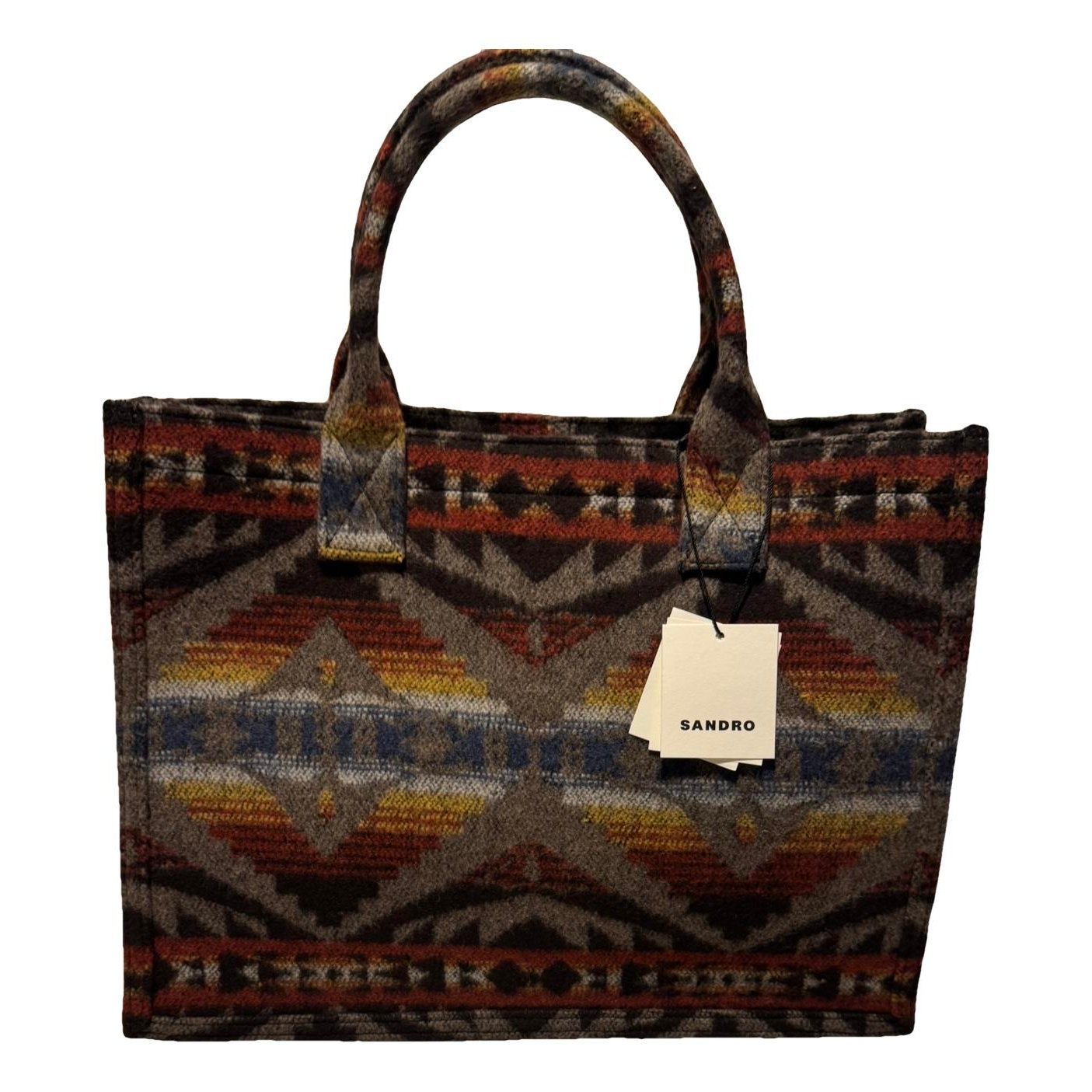 Sandro Wool tote