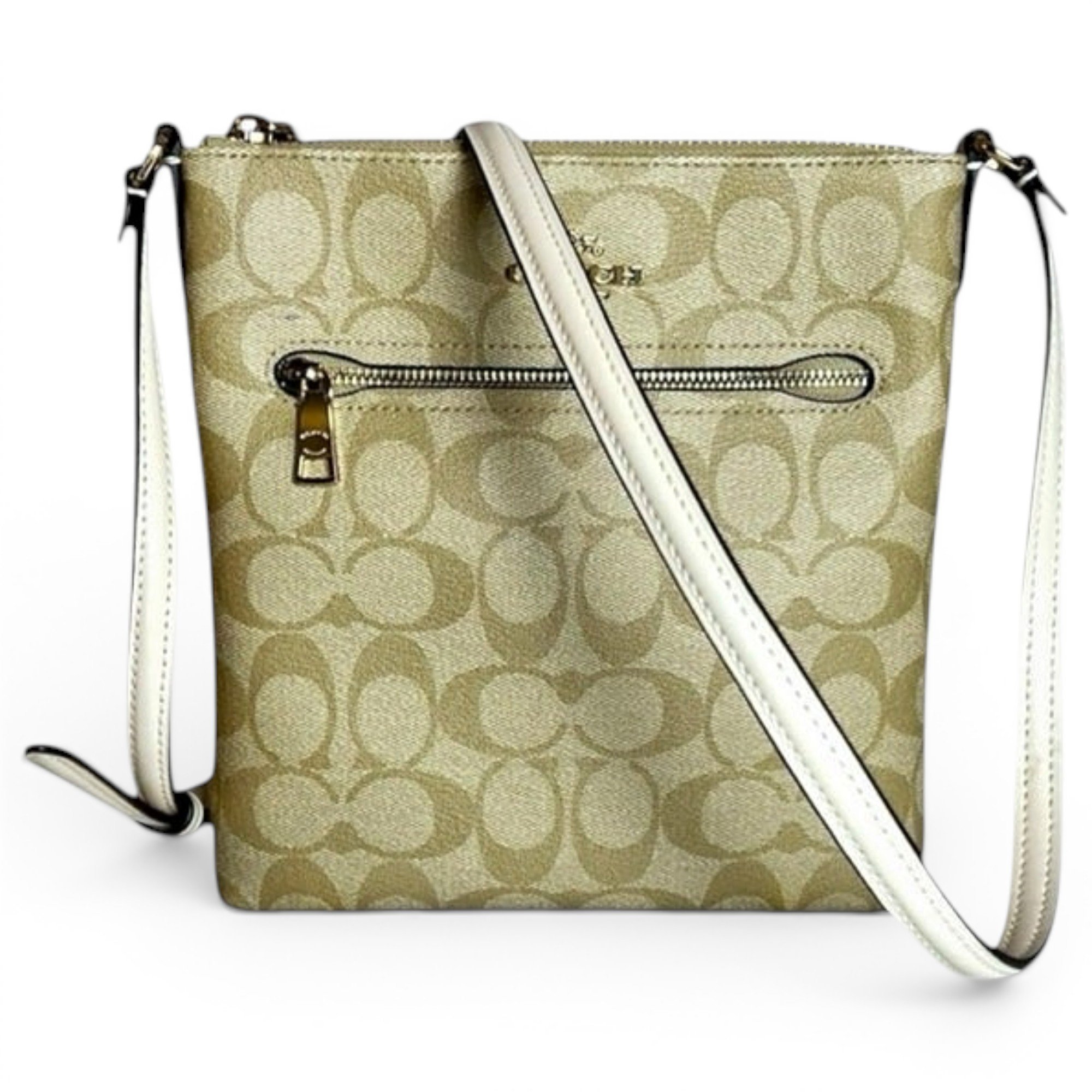 Leather crossbody bag