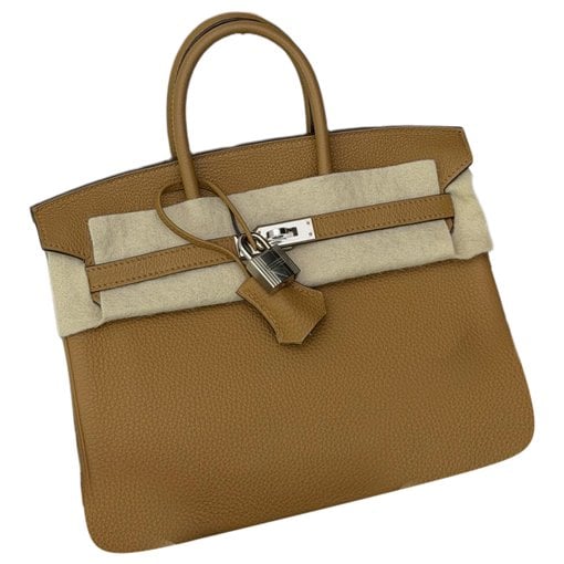 Birkin 25 leather handbag