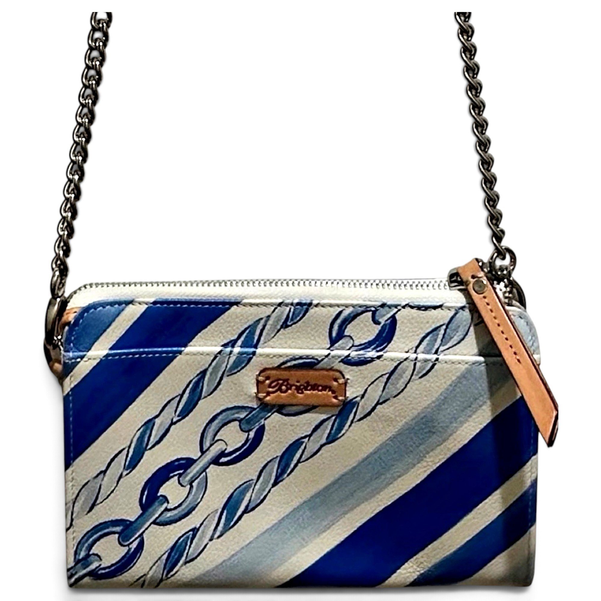 Leather crossbody bag