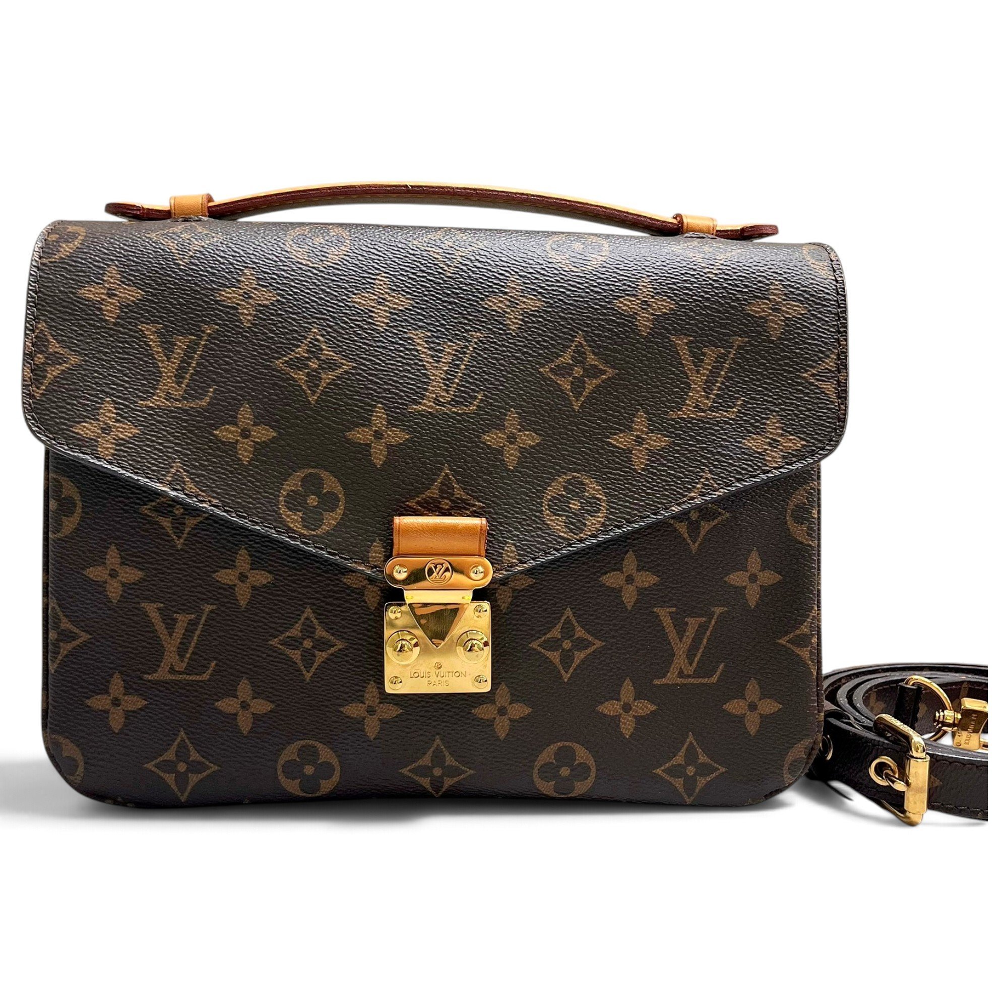 Metis leather handbag