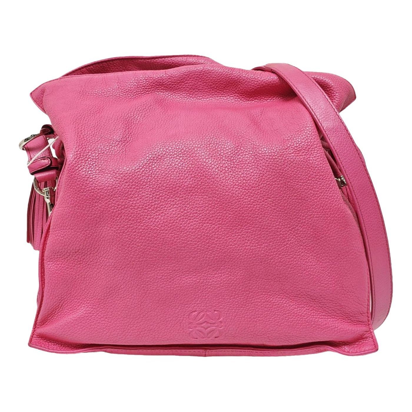 Flamenco leather handbag