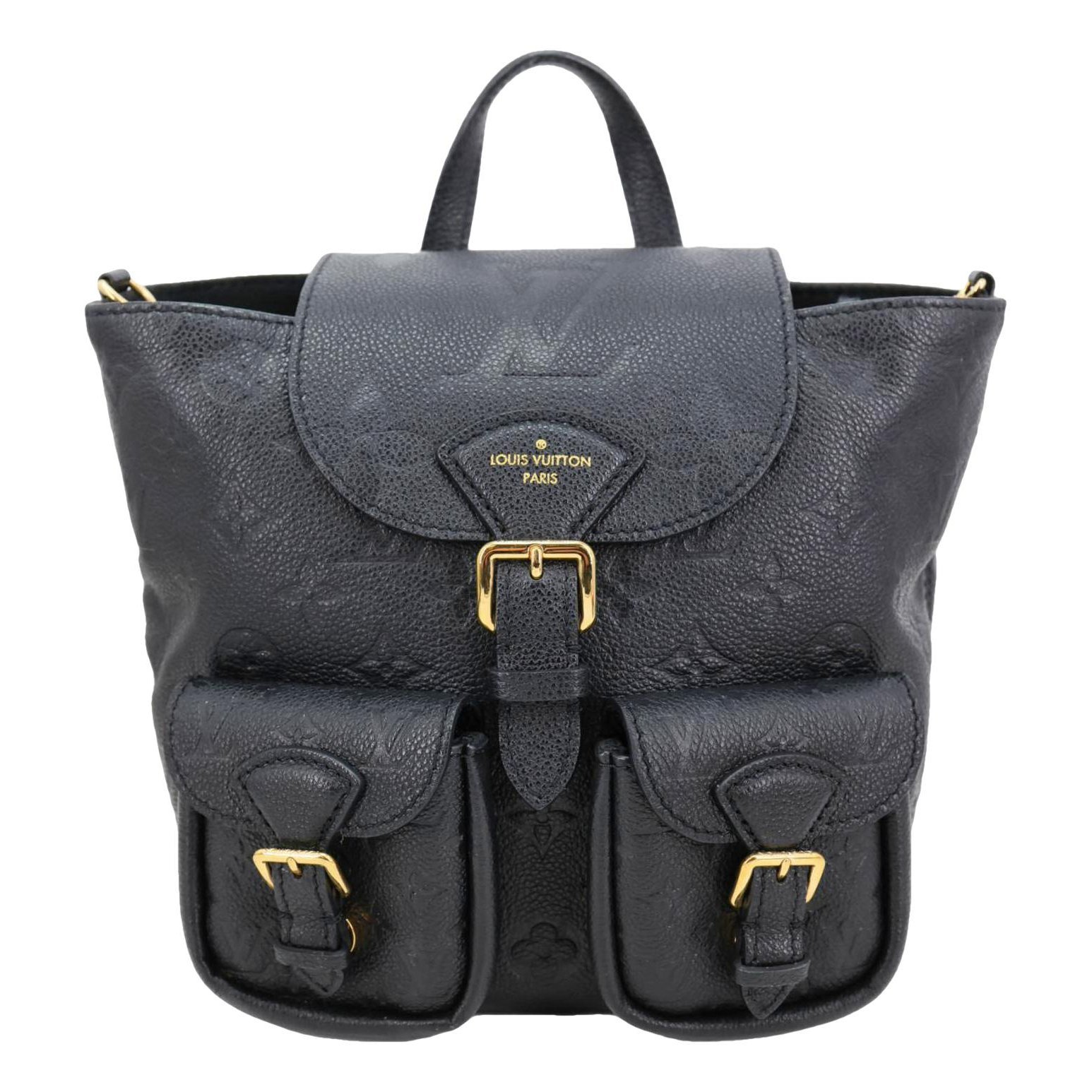 Leather backpack