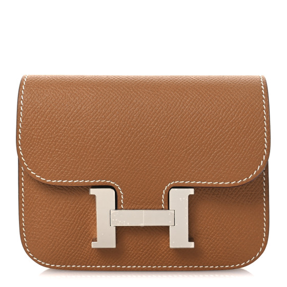 Hermes Epsom Constance Slim Wallet Gold