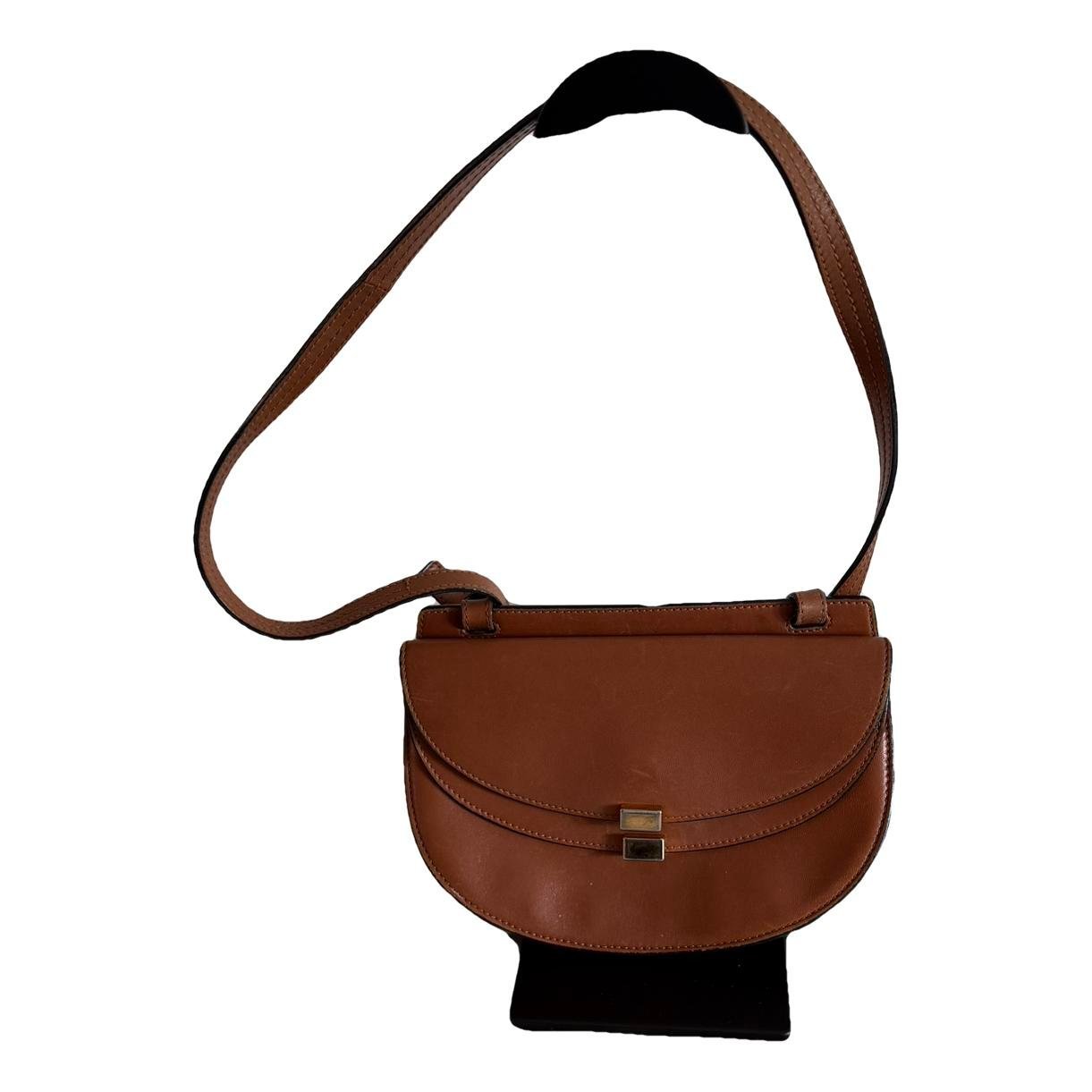 Leather crossbody bag